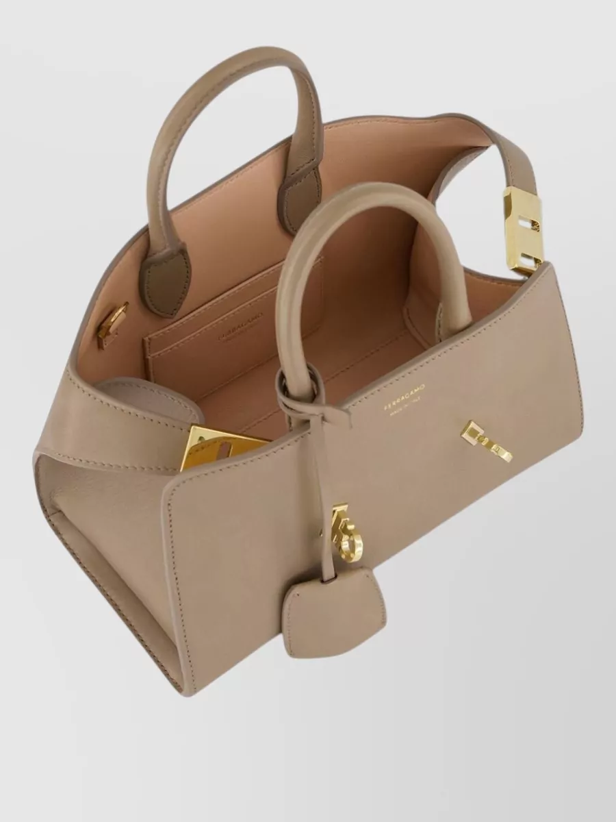 Ferragamo The Hug Bag Mini Leather Shoulder Bag
