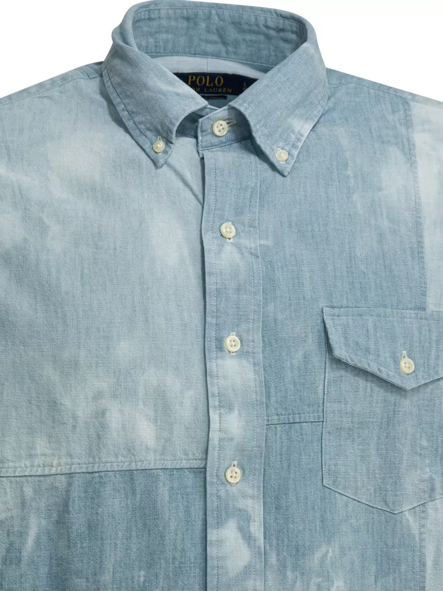 Polo Ralph Lauren Tie-Dye Cotton Casual Shirt