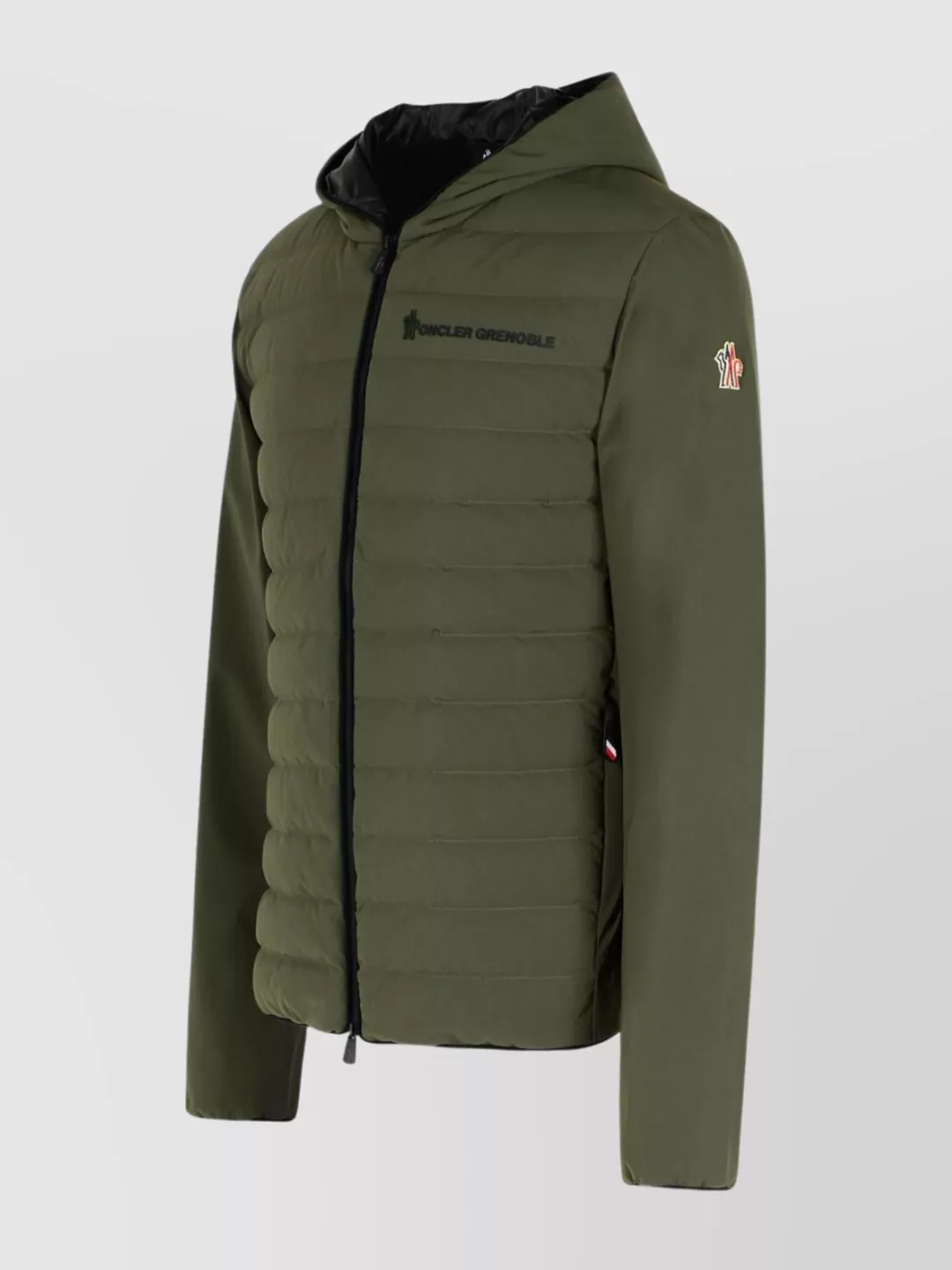 Moncler Grenoble Hooded Long Sleeve Quilted Jacket
