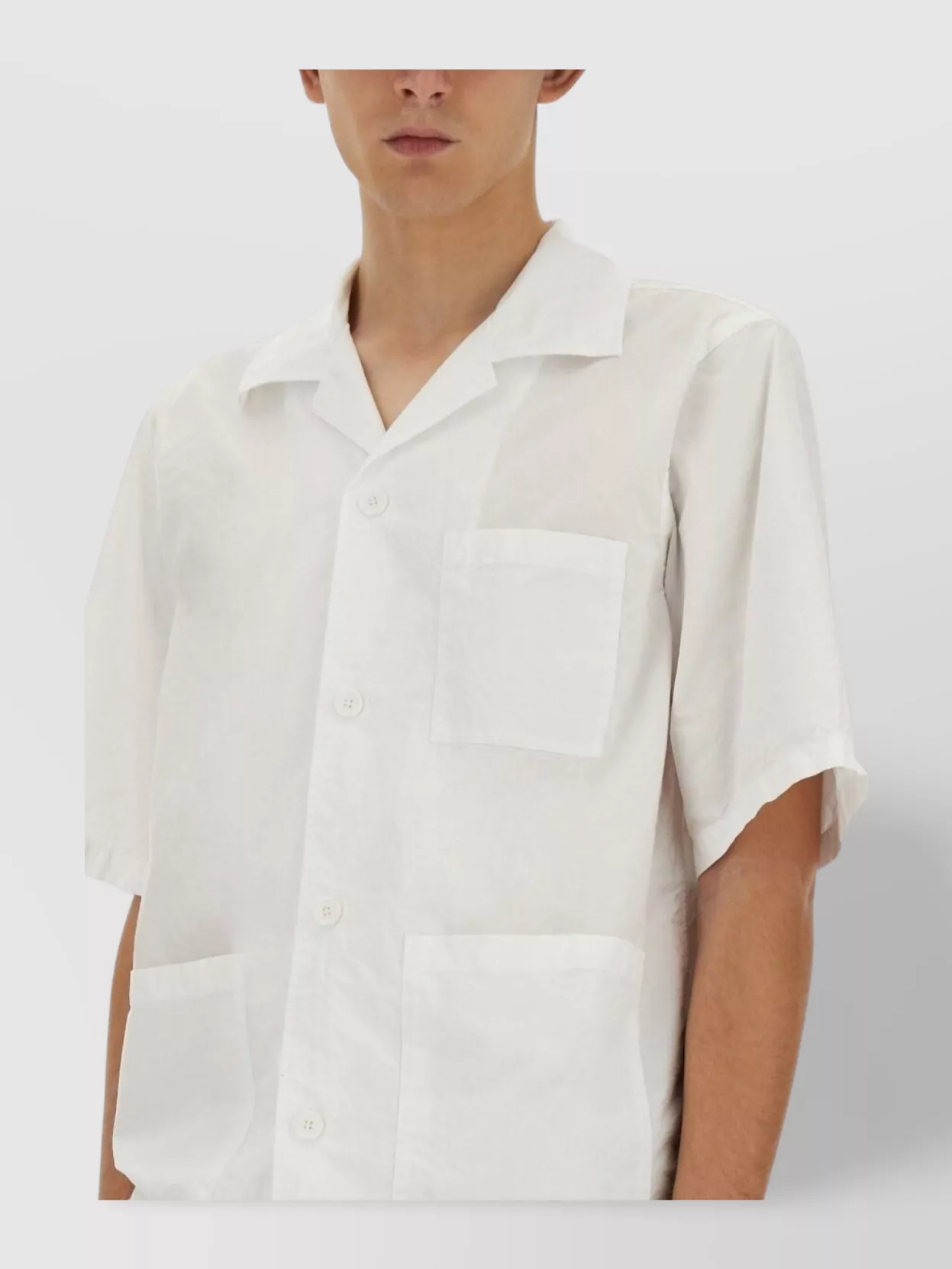 Aspesi Oversized Shirt Featuring Pockets