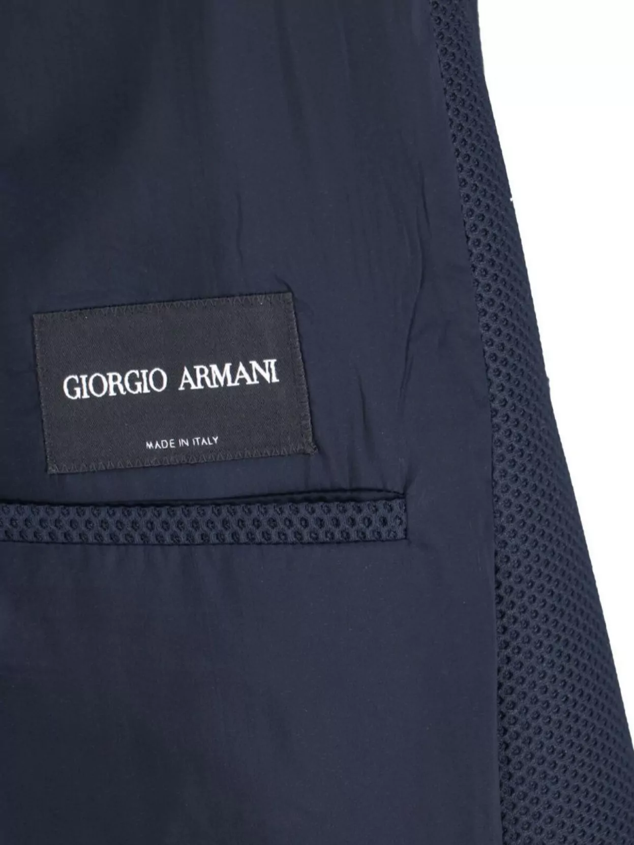 Giorgio Armani Tailored Jacket Textured Fabric