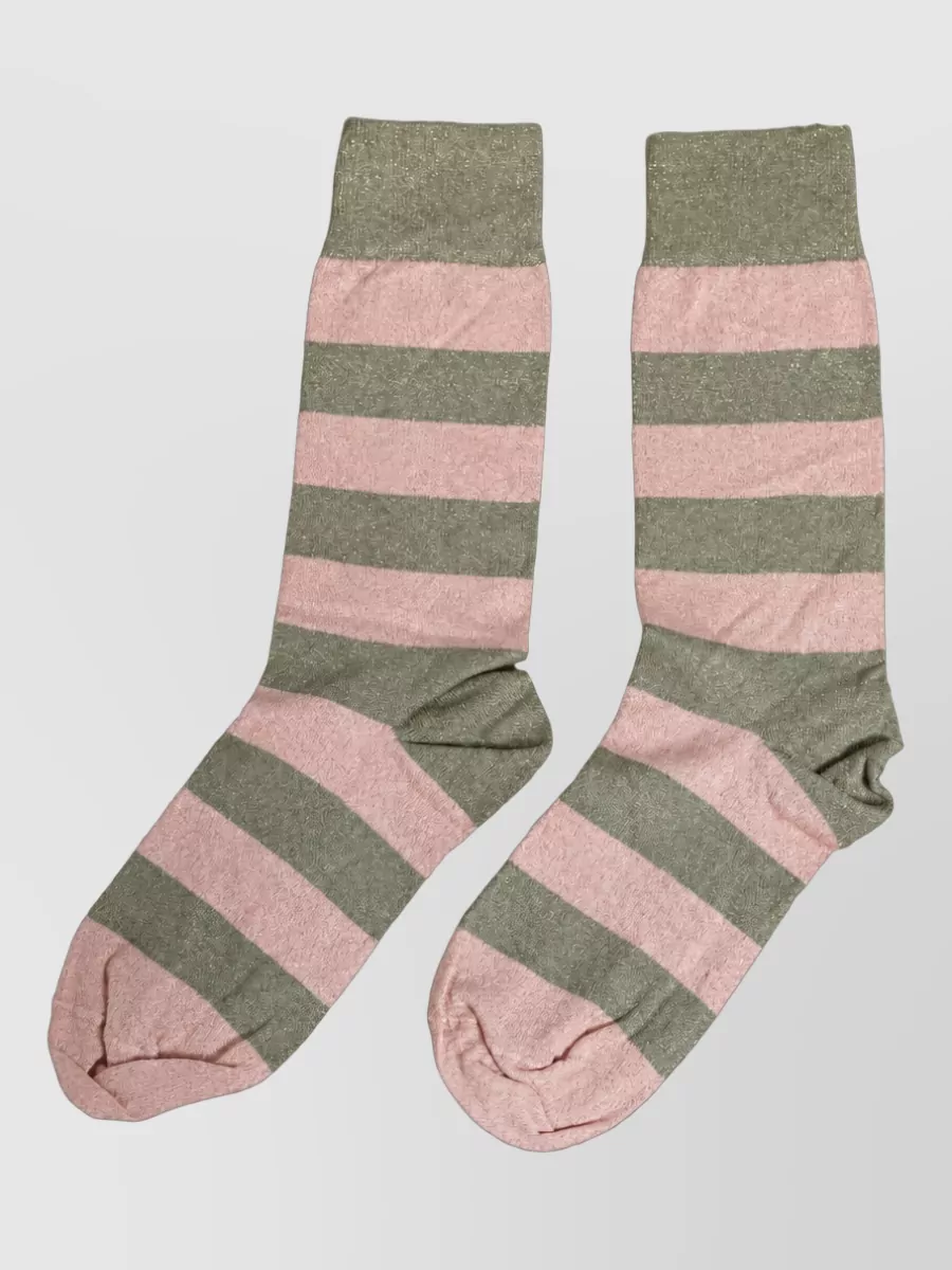 Dolce&Gabbana striped mid-calf socks