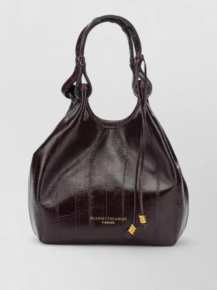 Gianni Chiarini leather shoulder bag