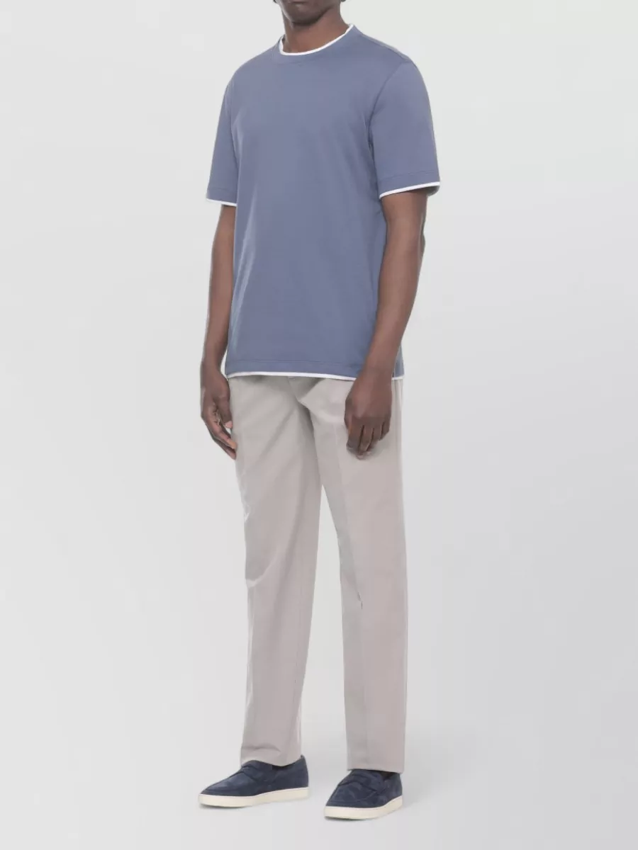 Brunello Cucinelli Cotton Regular-Fit Short-Sleeve T-Shirt