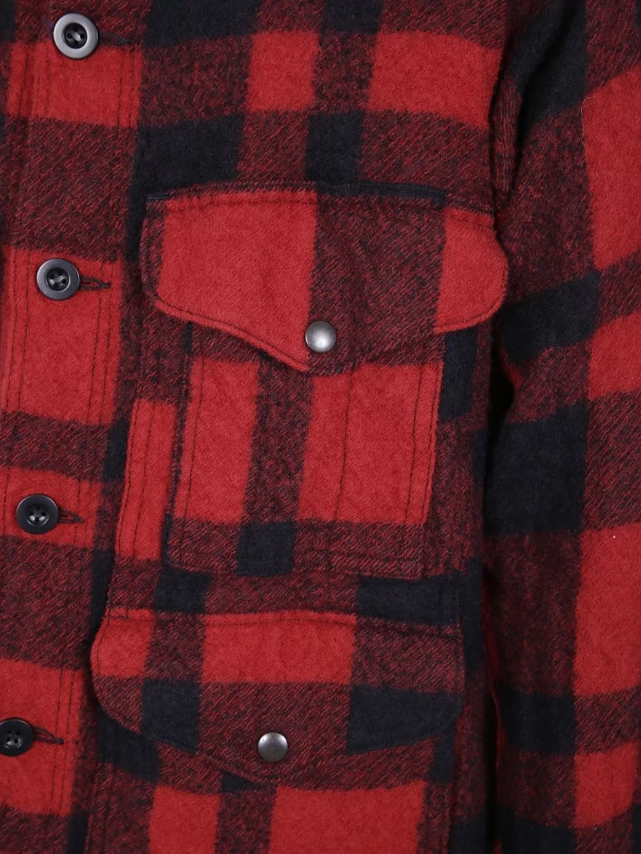 Junya Watanabe Checked Pattern Collared Shirt Jacket