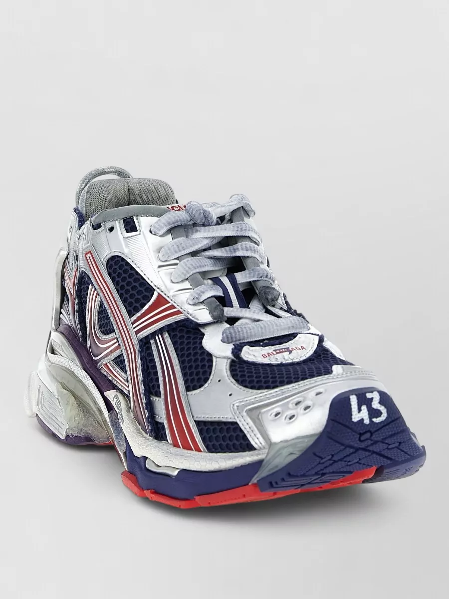 Balenciaga mesh runner low-top sneakers