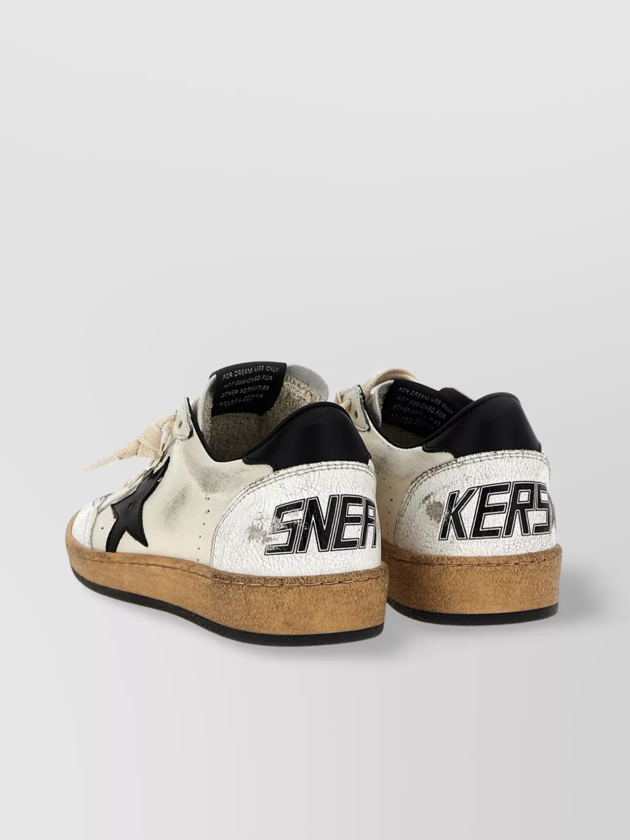 Golden Goose 'Star' Perforated Sneakers With Contrast Heel