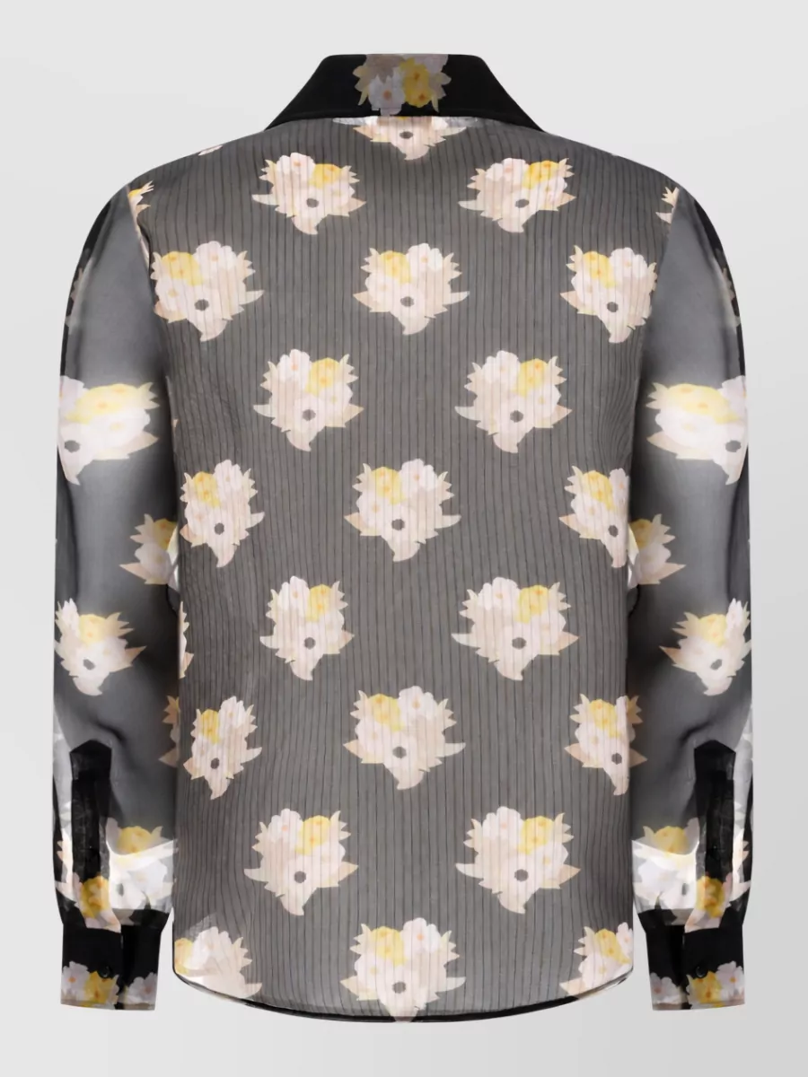 Fendi Silk Oversized Shirt