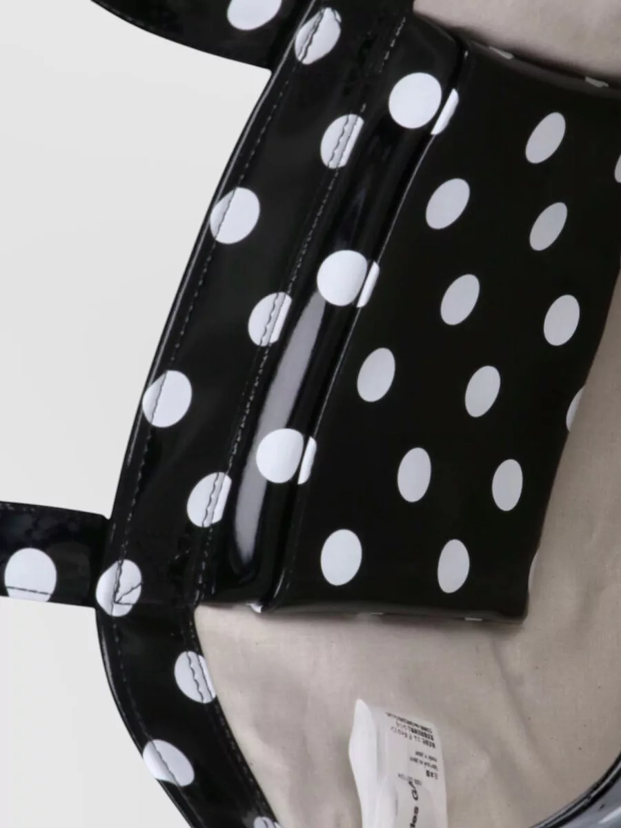 Comme Des Garçons Synthetic Leather Shopper Bag