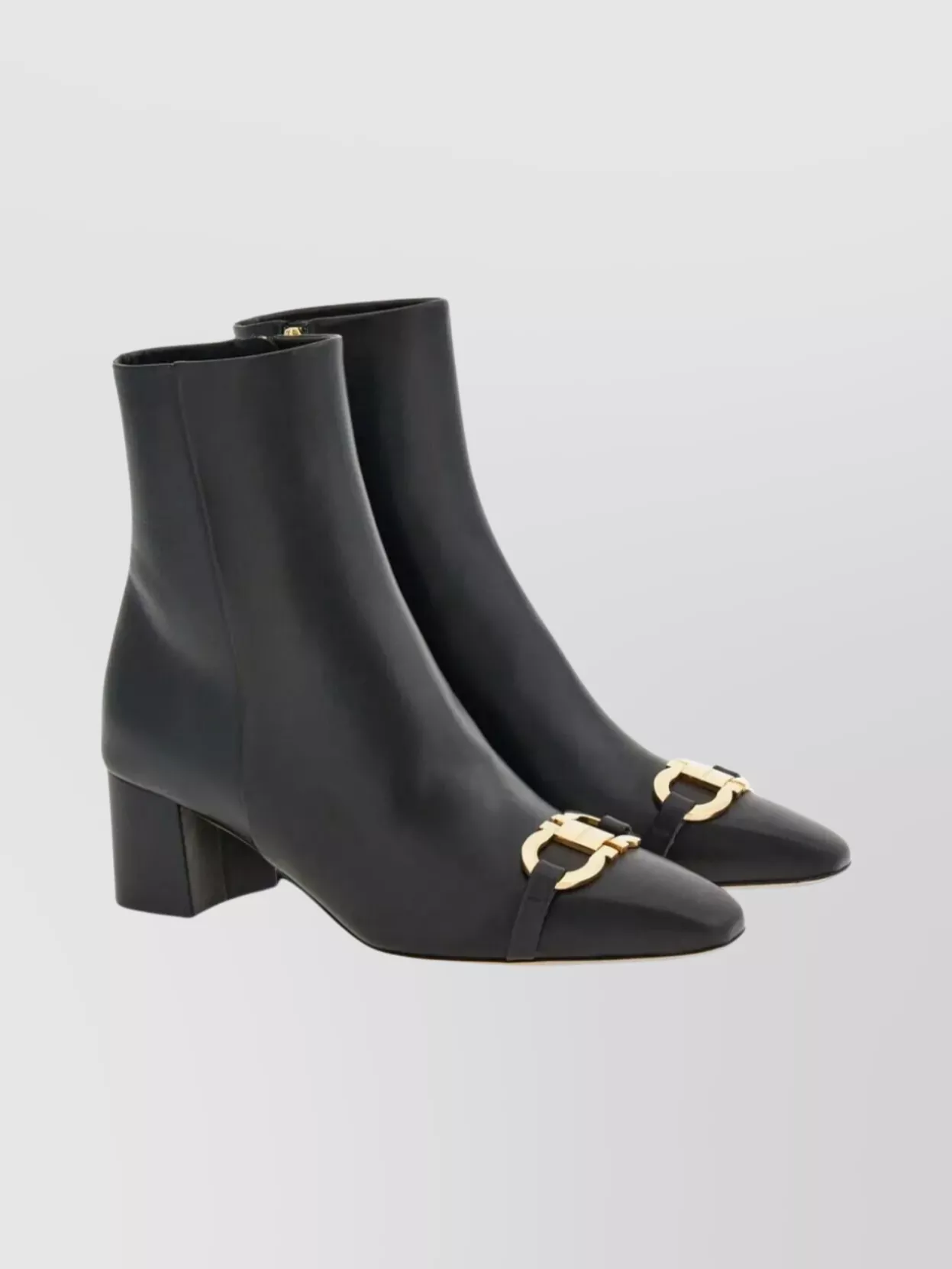 Ferragamo Marilena Ankle Boots Block Heel