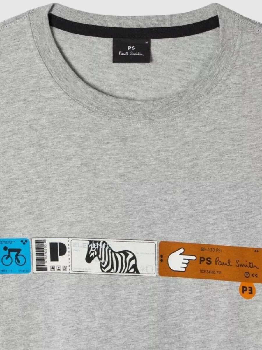 Paul Smith Striped Regular-Fit Cotton T-Shirt