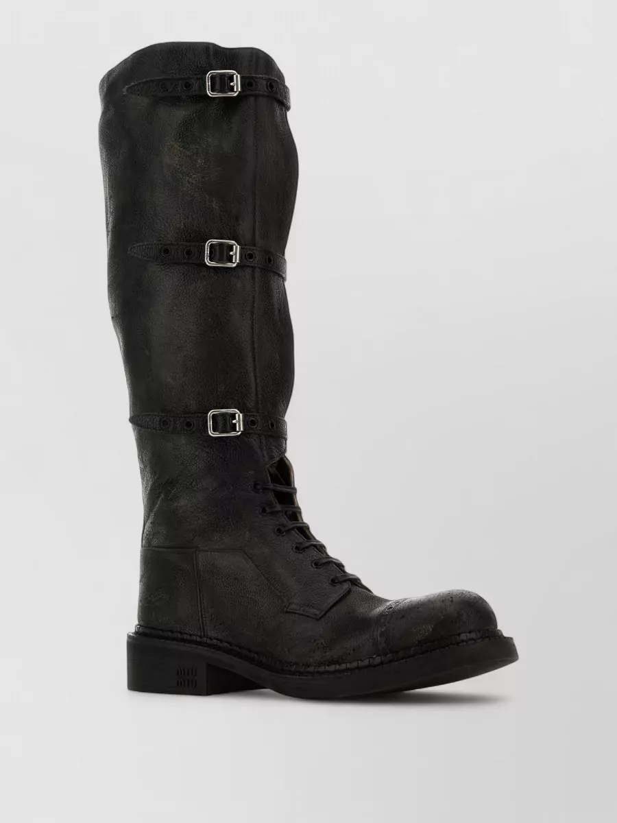 Miu Miu leather boots
