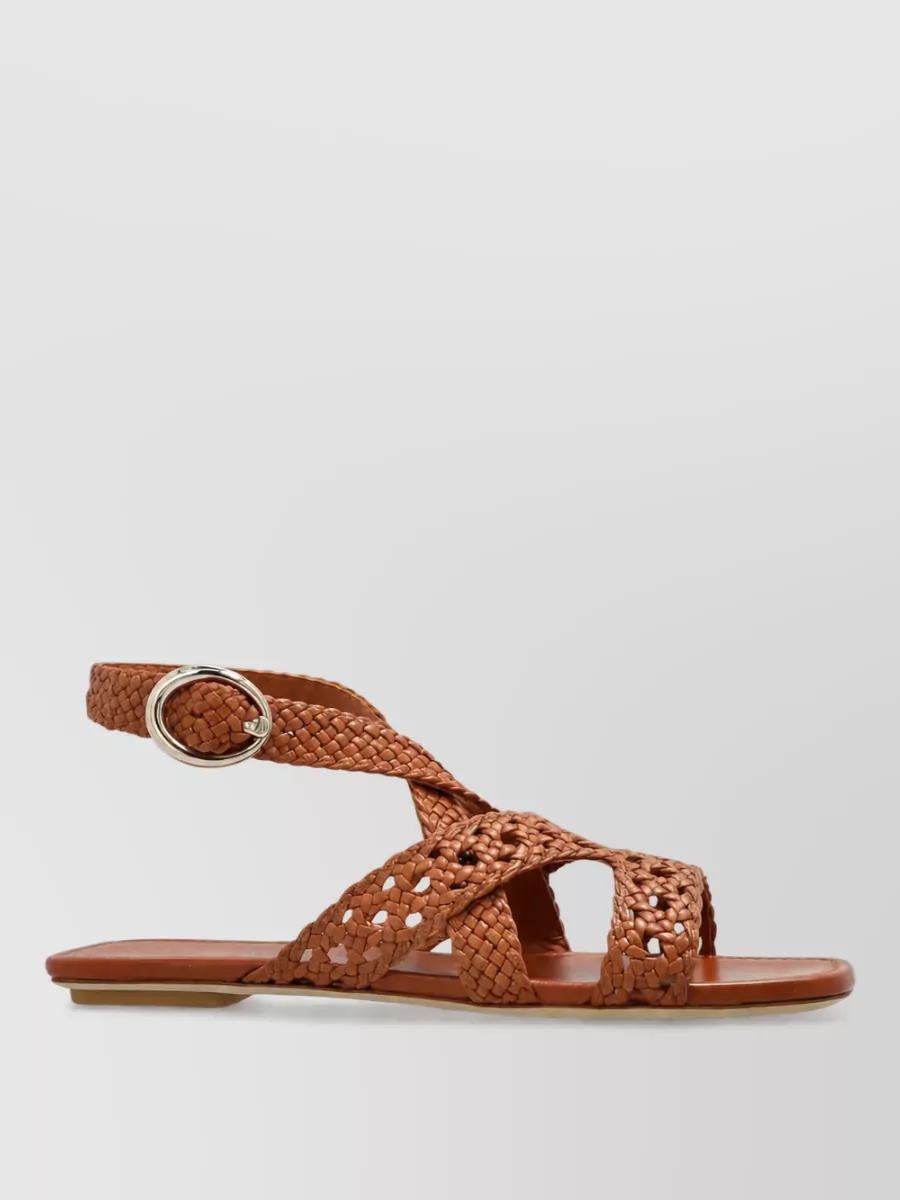 Stuart Weitzman Leather Slides
