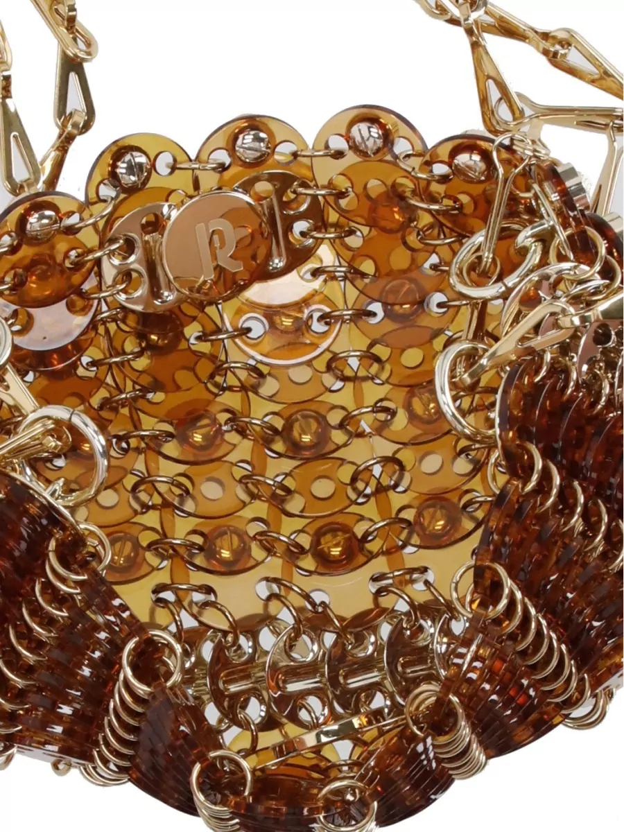 Paco Rabanne 1969 Chain Mail Nano Crystal Clutch Bag