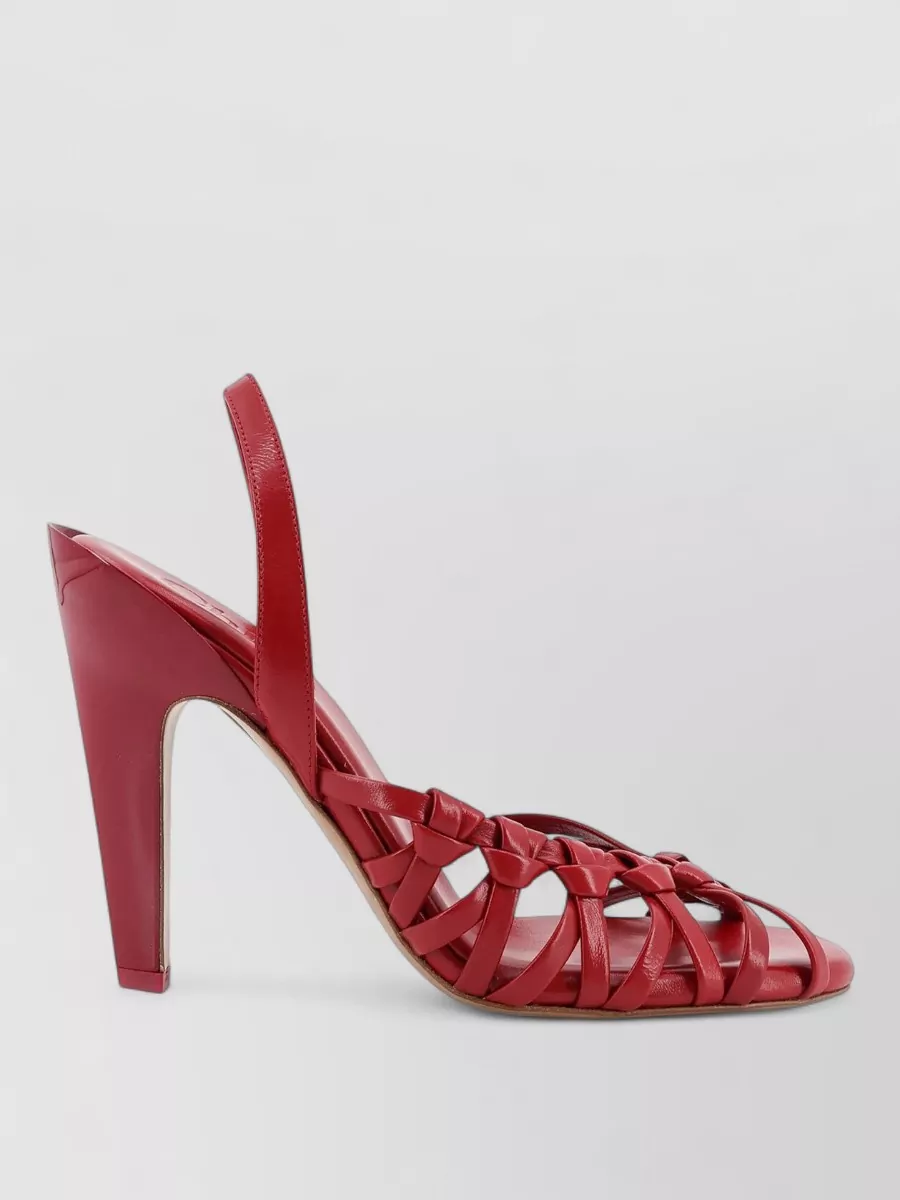 Chloé Leather High-Heel Sandals