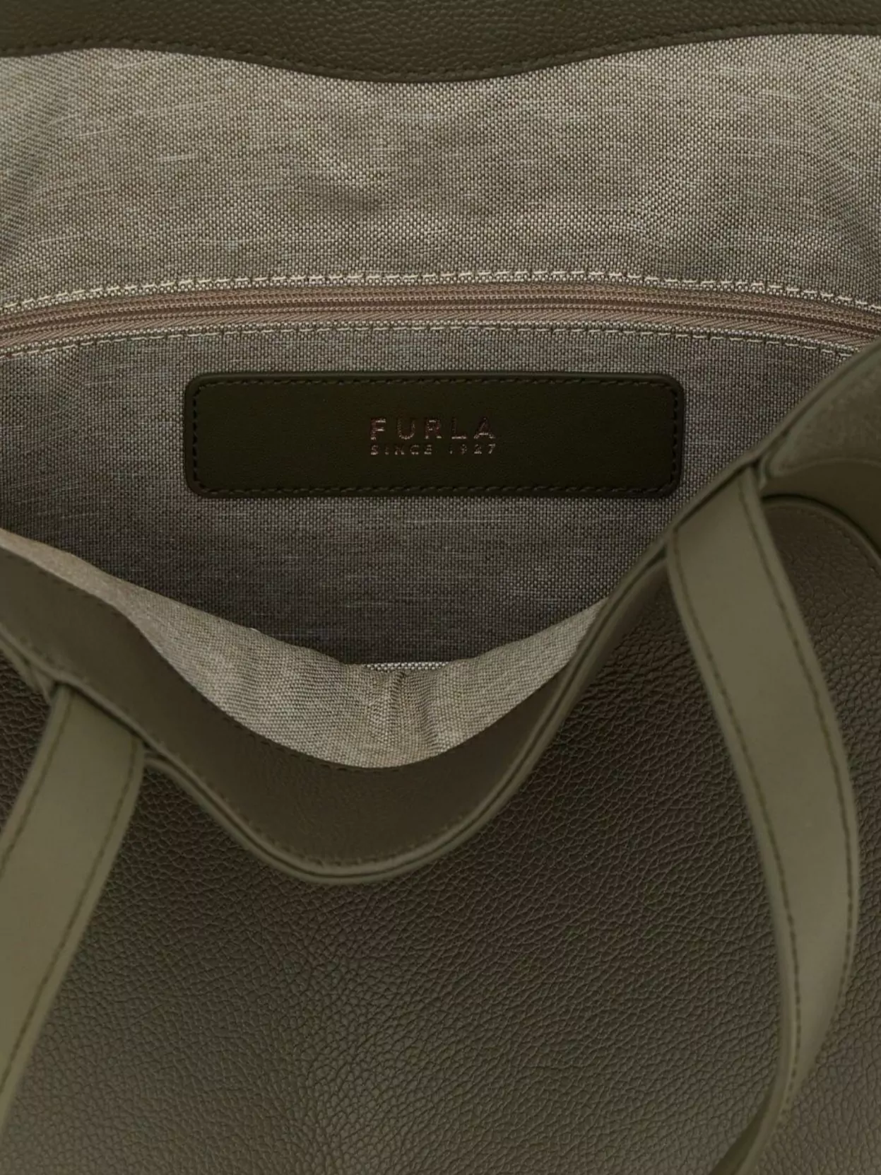 Furla 'Goccia' Top Handles Shopping Bag With Gold-Tone Hardware