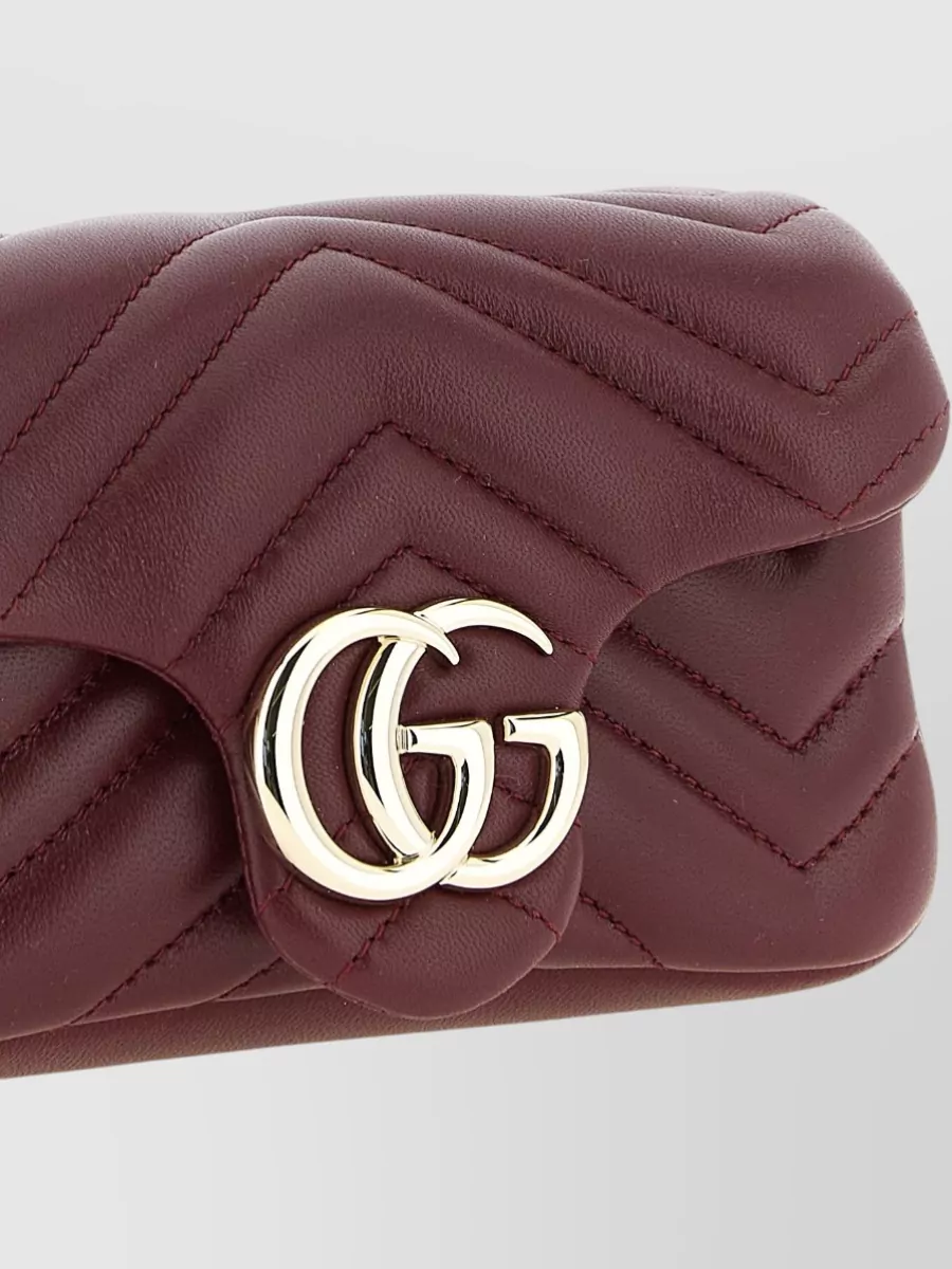 Gucci Gg Marmont Mini Chain Shoulder Bag