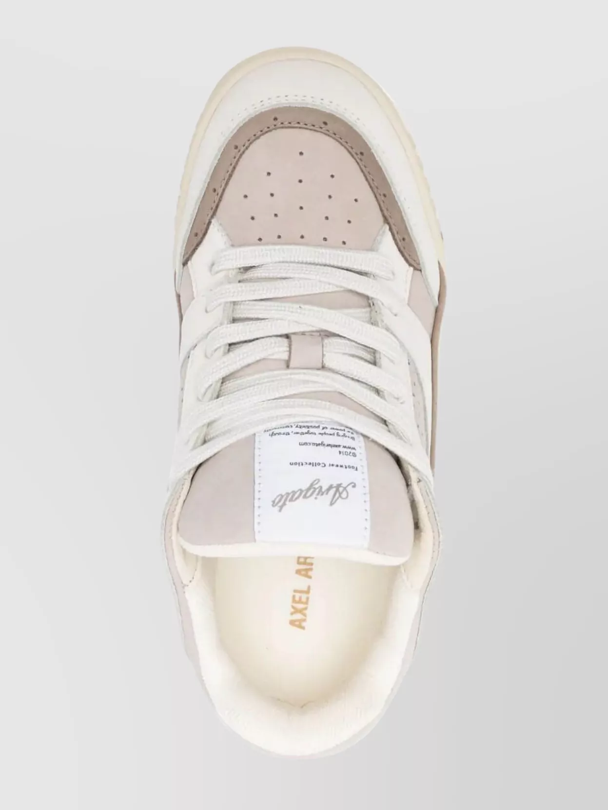Axel Arigato Modern Sneaker With Padded Collar And Rubber Sole