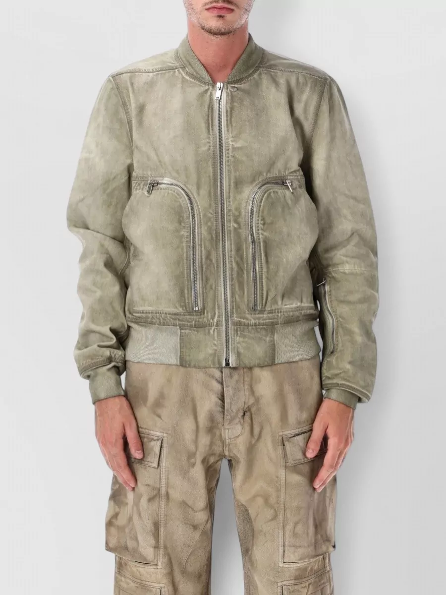 Rick Owens Drkshdw Cotton regular-fit bomber jacket