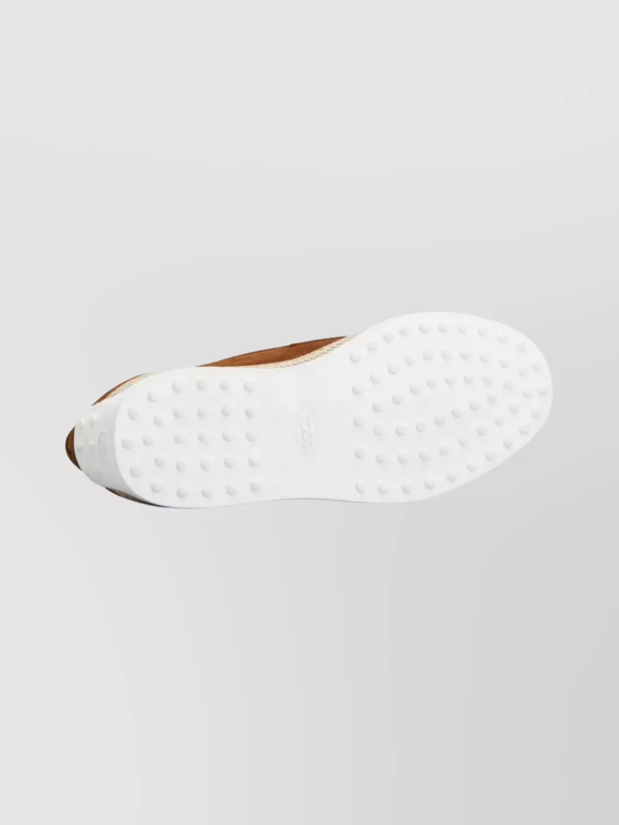 Tod's Suede Loafers With Round Toe And Rubber Sole