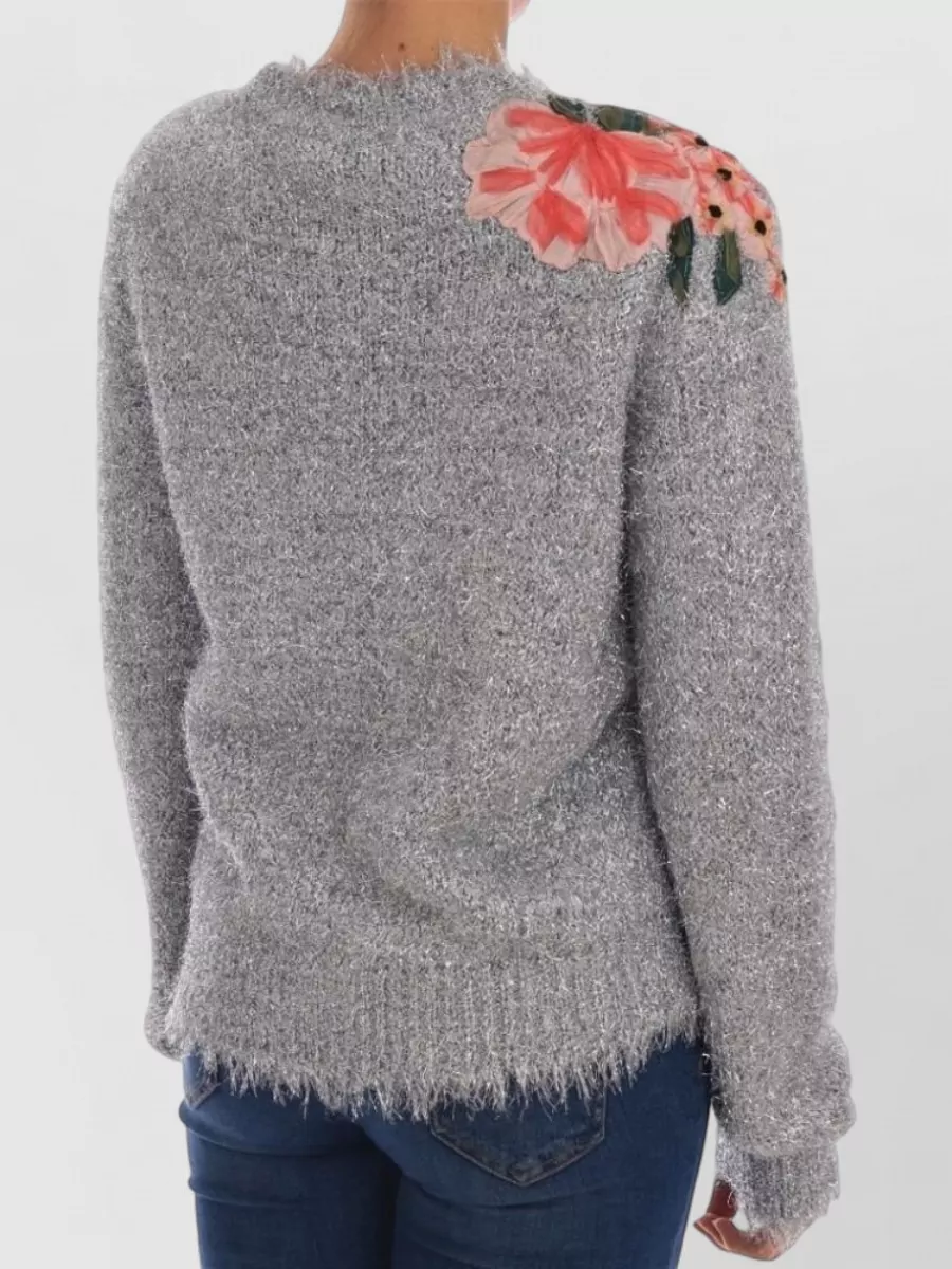 Dolce&Gabbana Floral Appliqué Cardigan