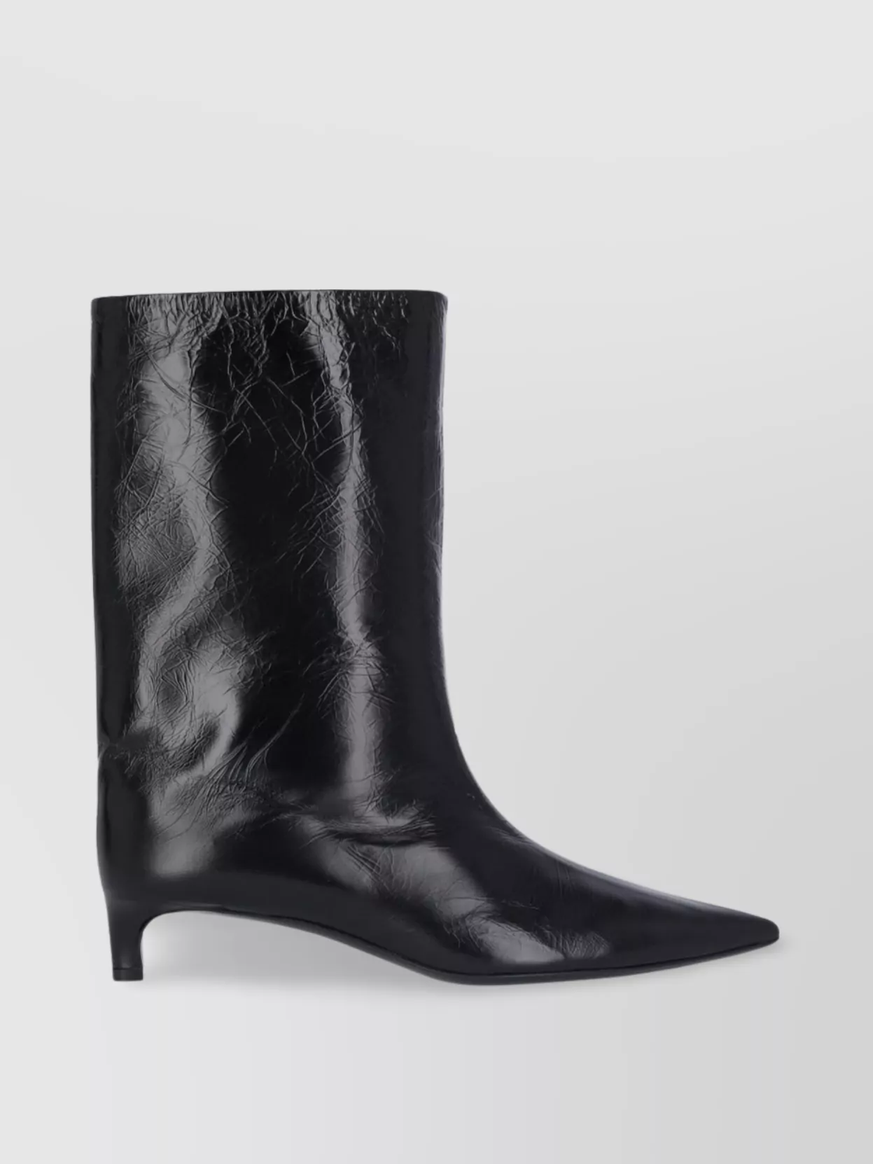 Jil Sander Mid-Calf Pointed Toe Stiletto Boots