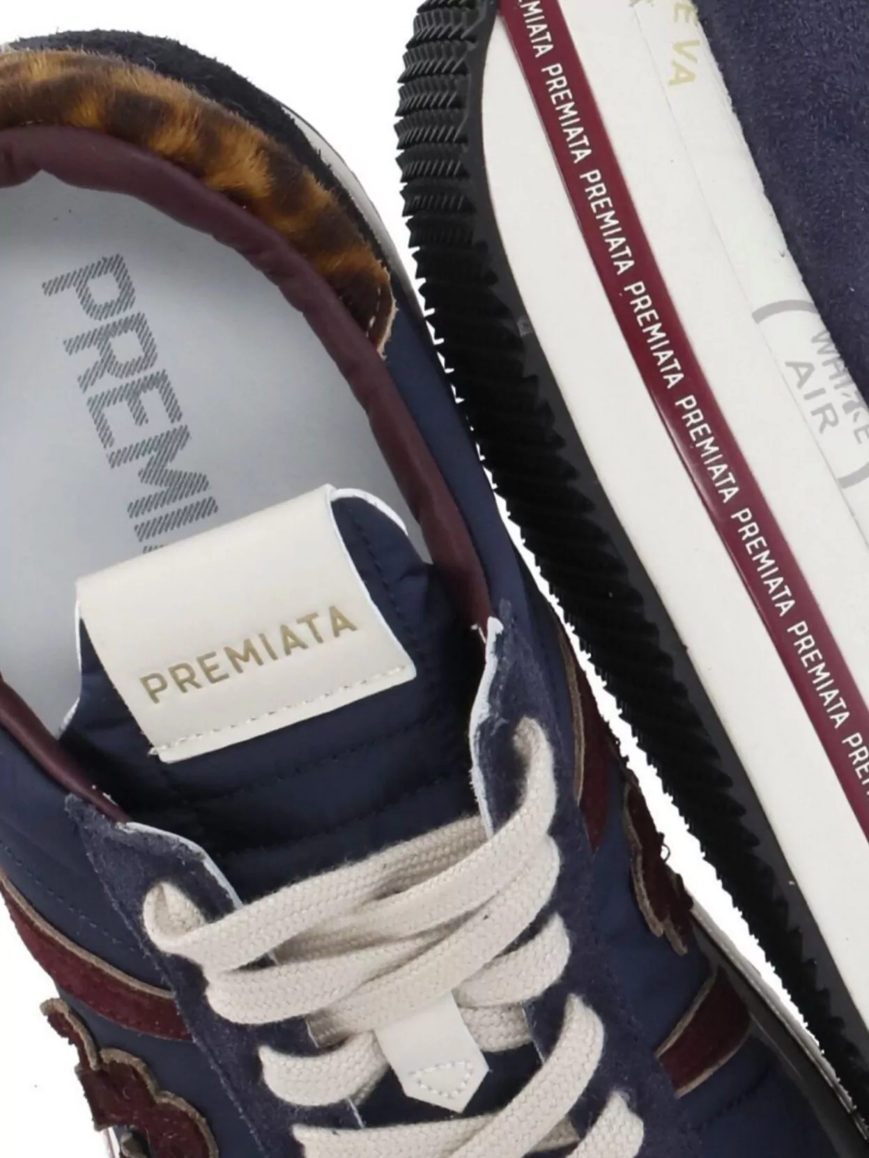 Premiata Women's Round Toe Low Sneakers