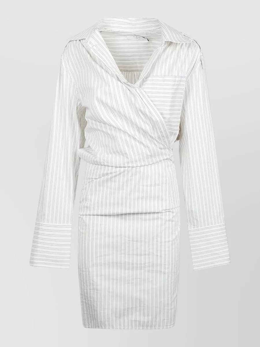 Iro knee-length dress