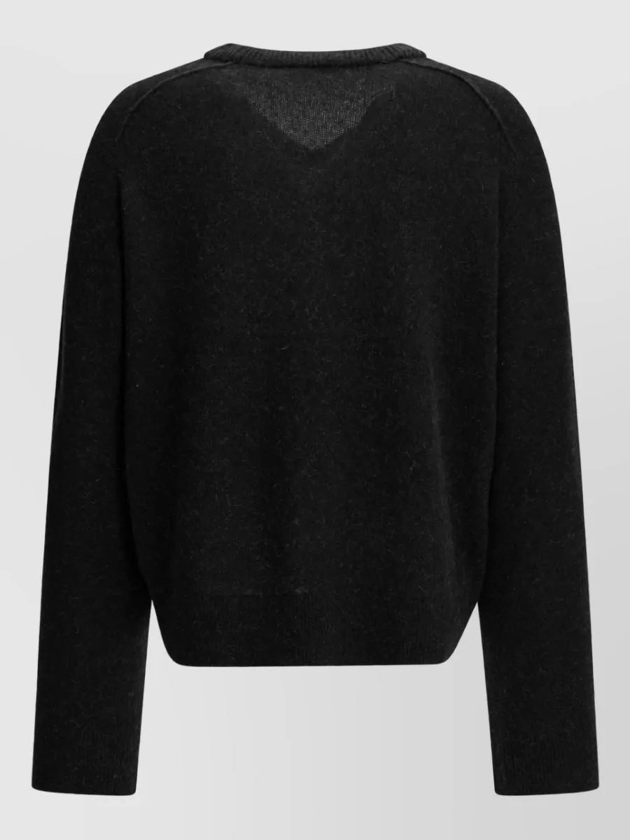 Acne Studios Camel Hair Crewneck Jumper