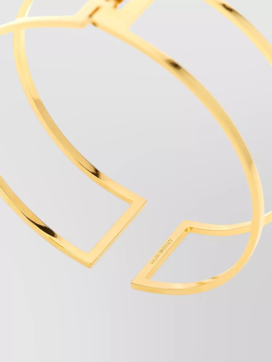 Elisabetta Franchi Cutout Choker Necklace