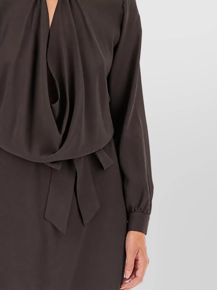 Kiton Silk Midi Dress