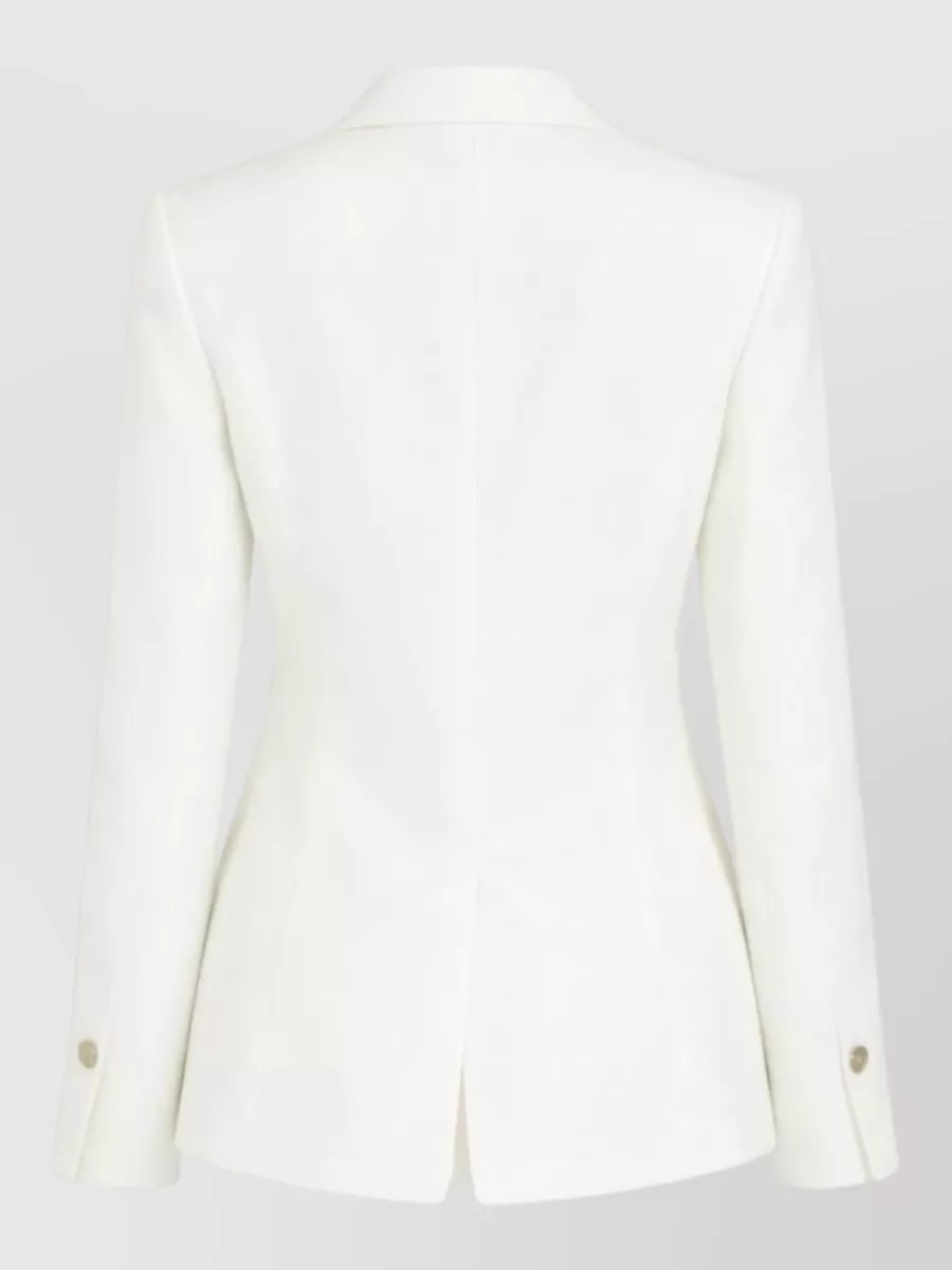 Pinko Linen Blend Single Breasted Blazer