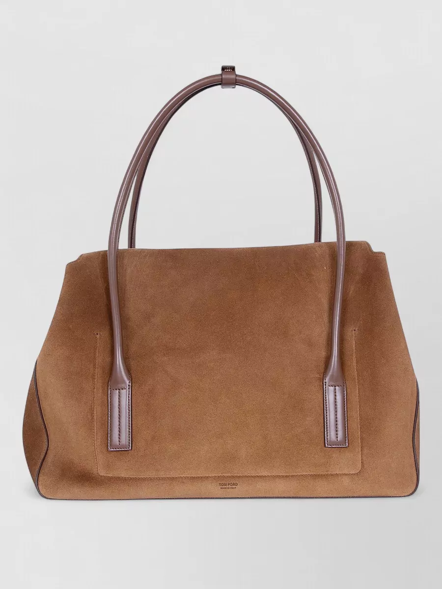 Tom Ford Medium Leather Tote Bag