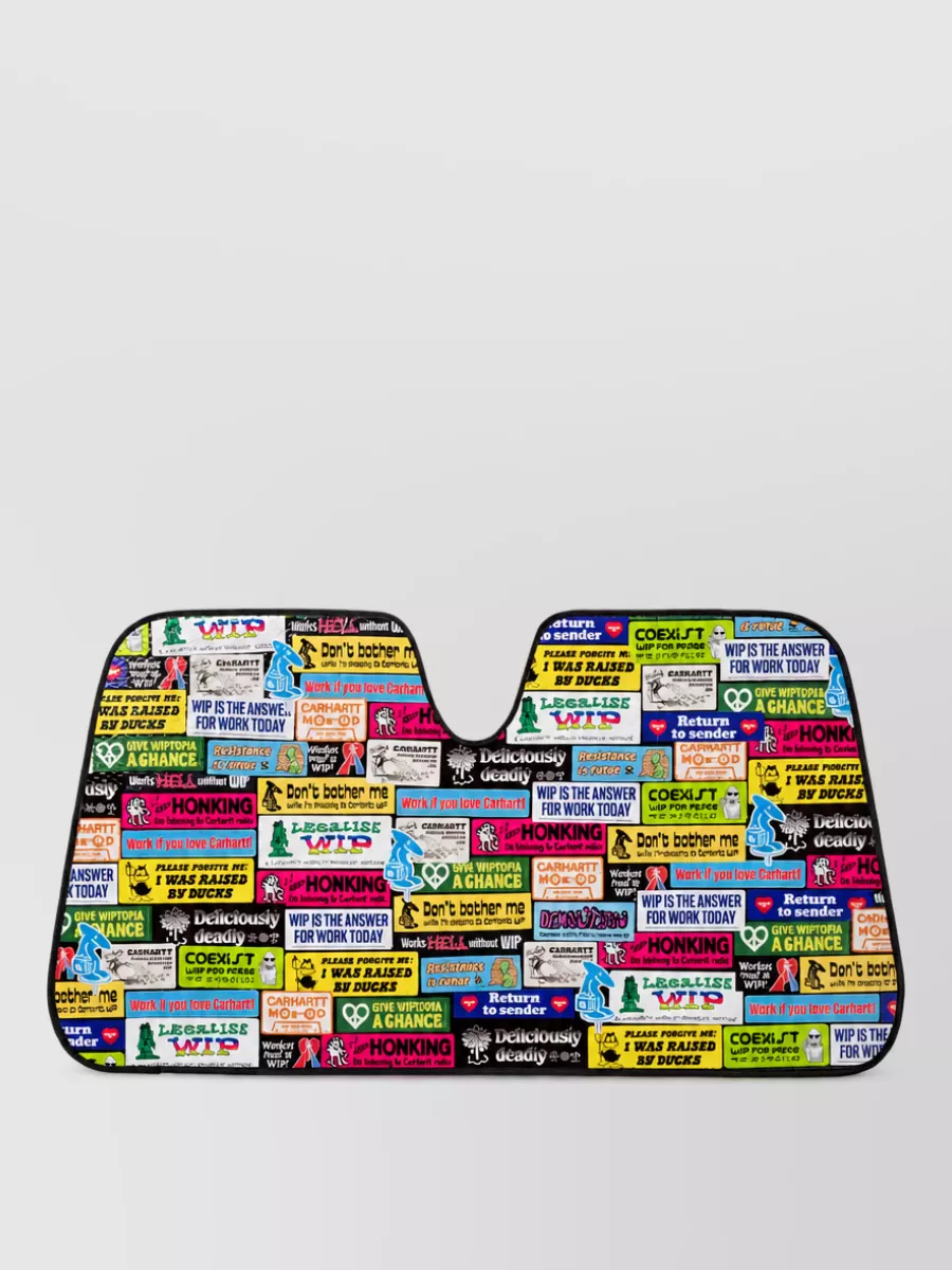 Carhartt Wip printed pet windshield sunshade