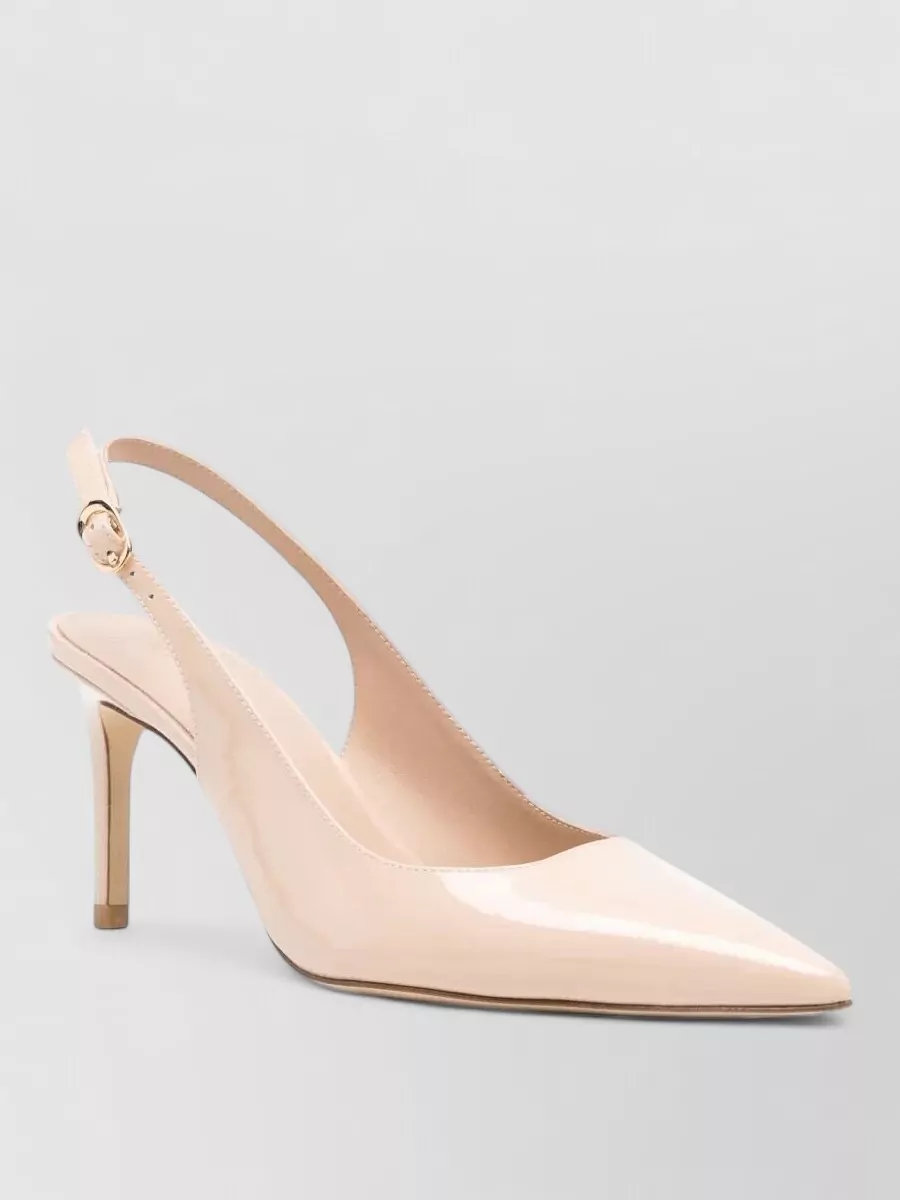 Stuart Weitzman Patent Leather Slingback Pumps