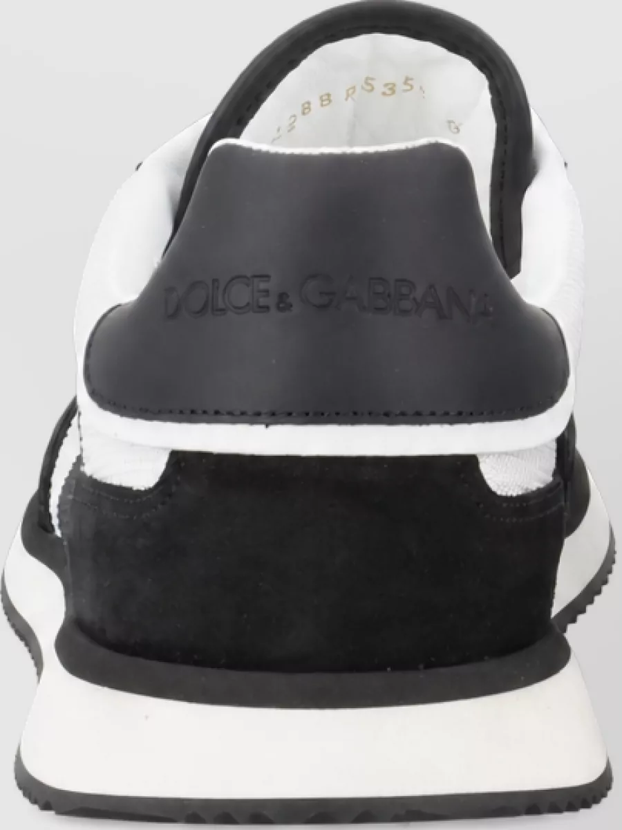 Dolce&Gabbana Leather Lace-Up Sneakers
