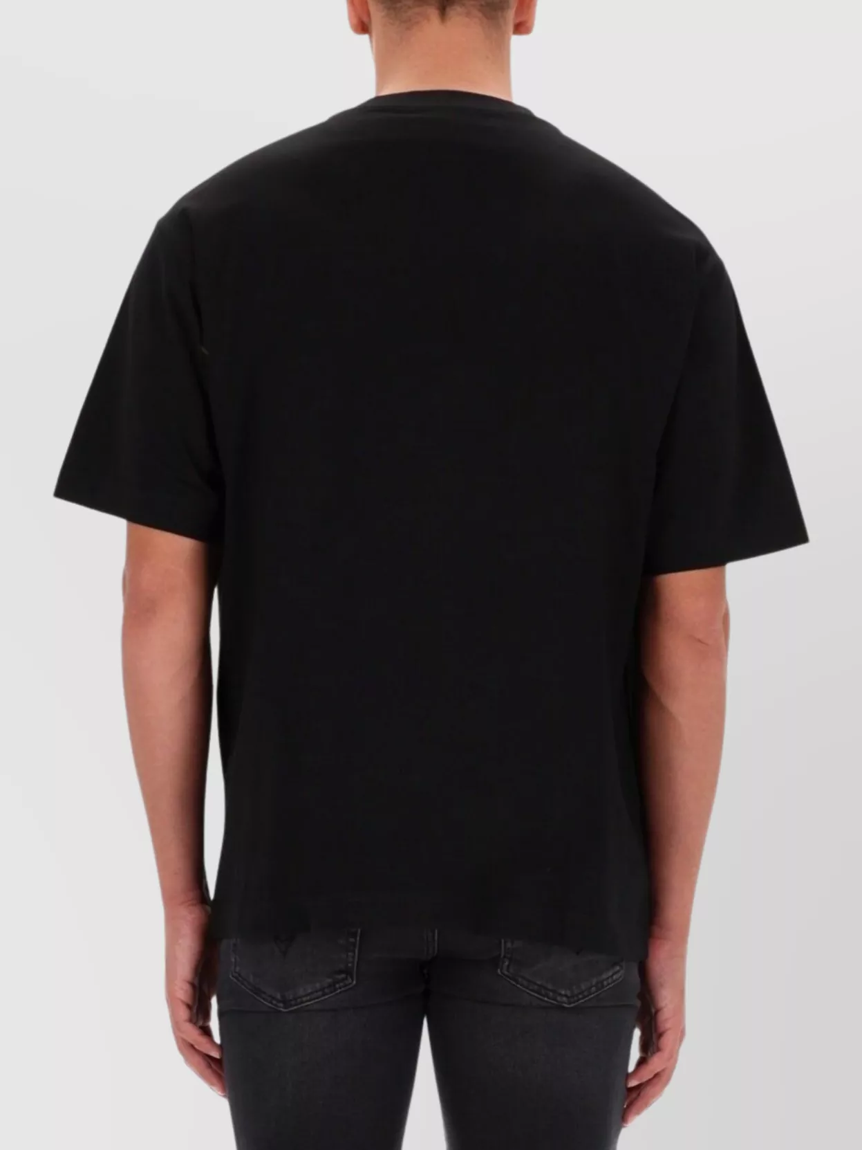 Versace Jeans Couture Graphic Print Crew Neck Short Sleeve T-Shirt