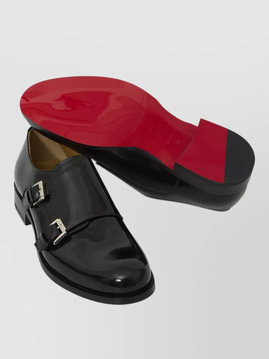 Christian Louboutin Leather Monk Shoes