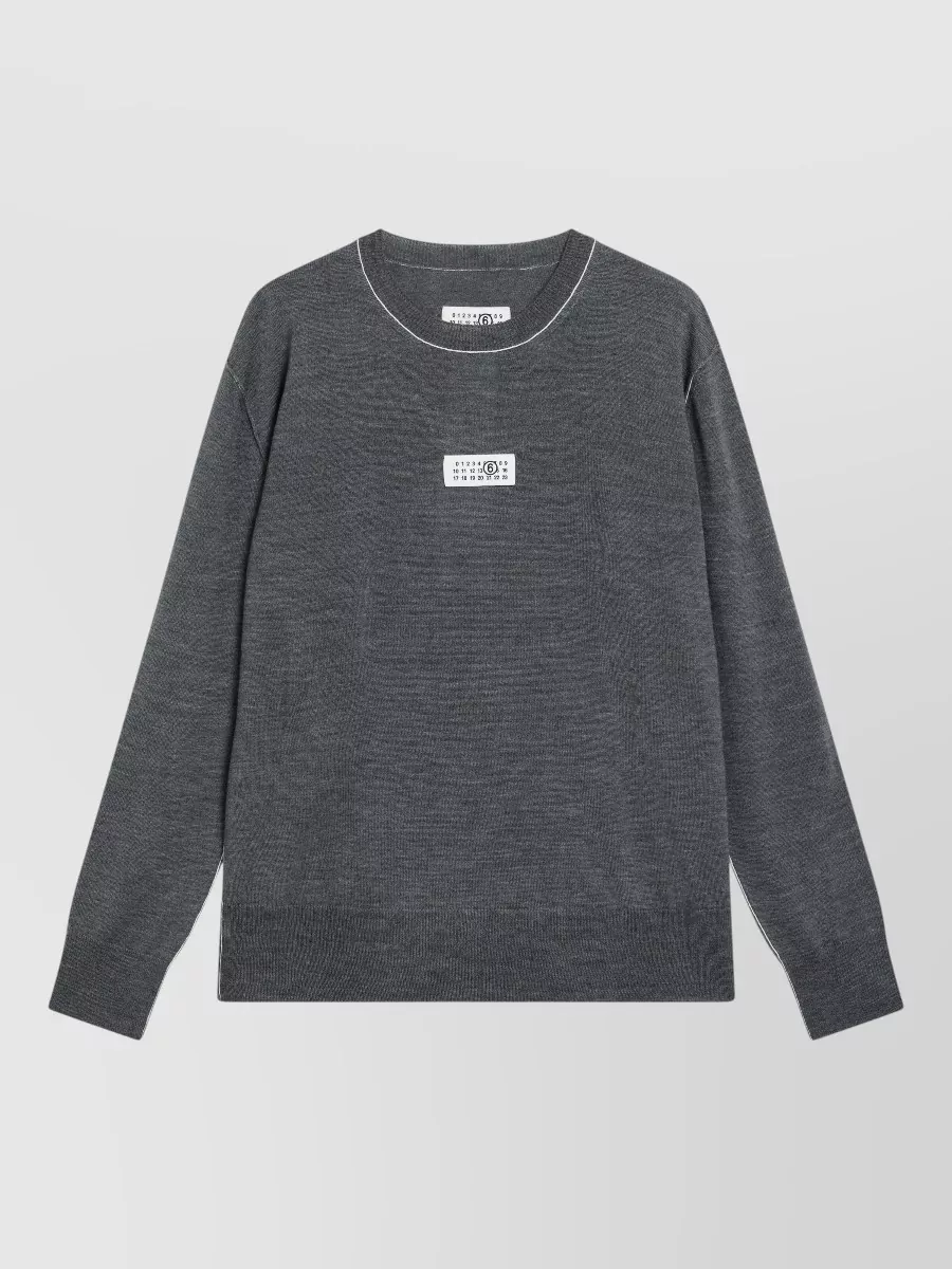 Mm6 Maison Margiela wool sweatshirt