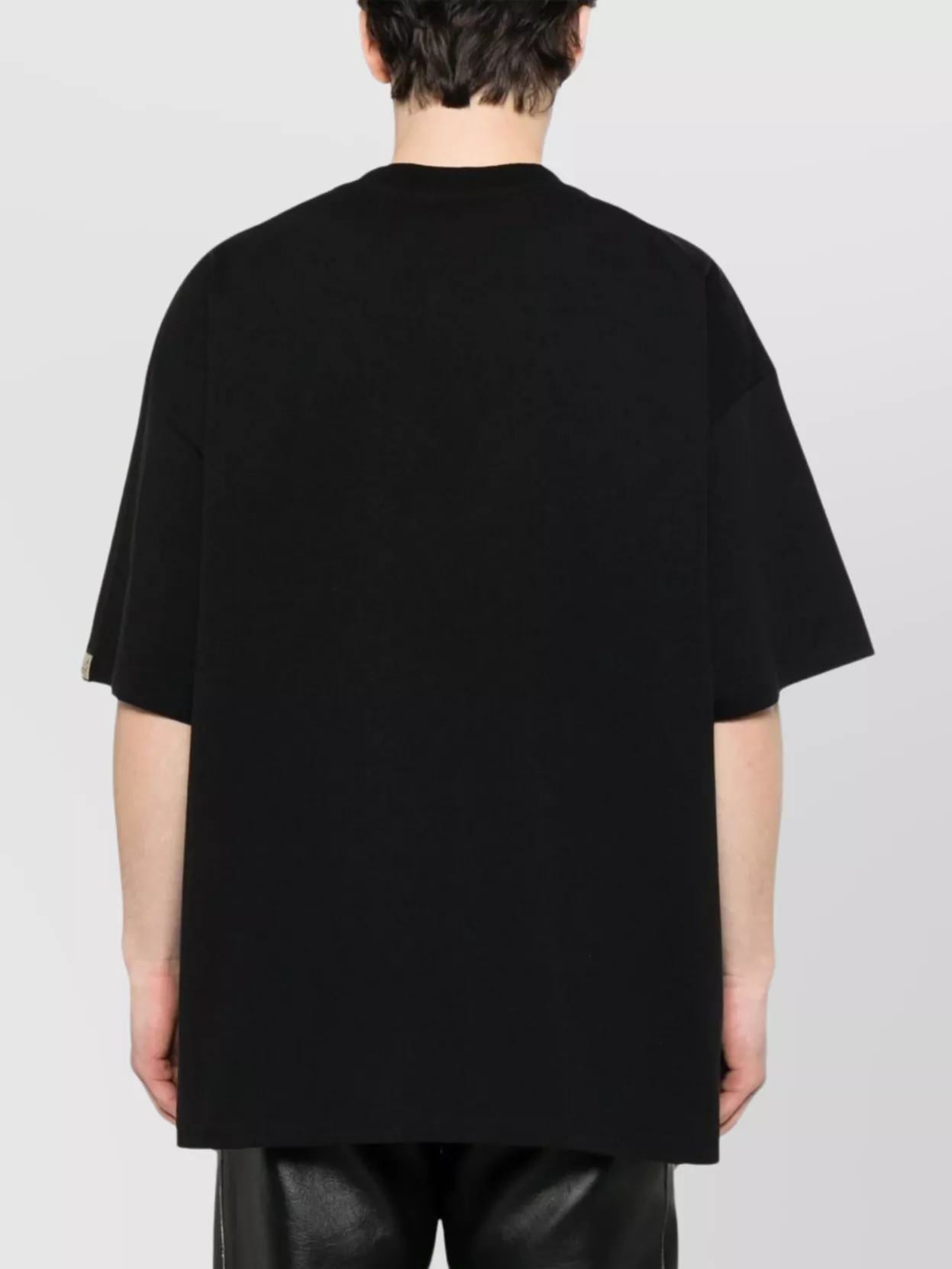 Martine Rose Black Ss Oversized T-shirt
