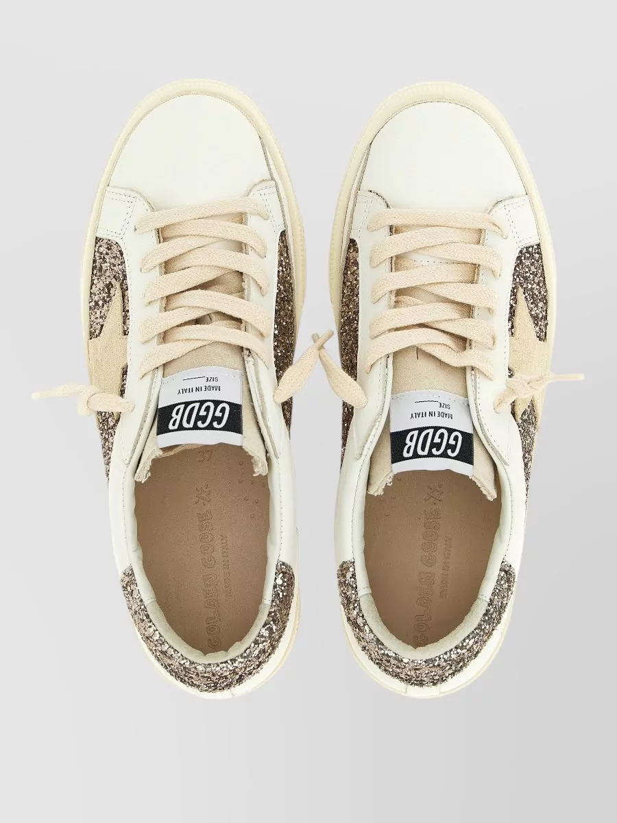 Golden Goose Leather Low-Top Sneakers