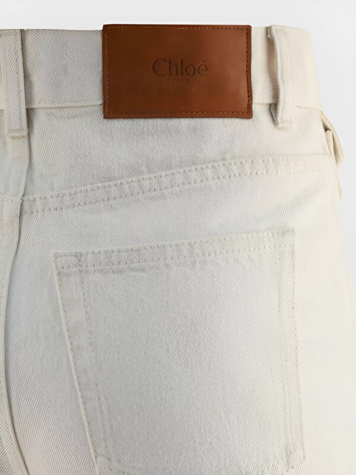 Chloé Trousers With Mini Front Pockets