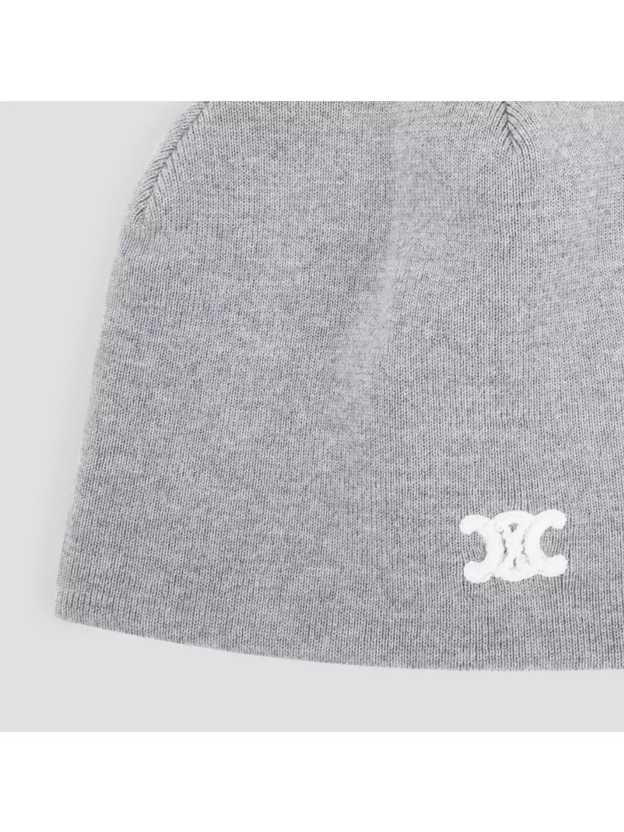 Celine Ribbed Edge Beanie For Casual Style