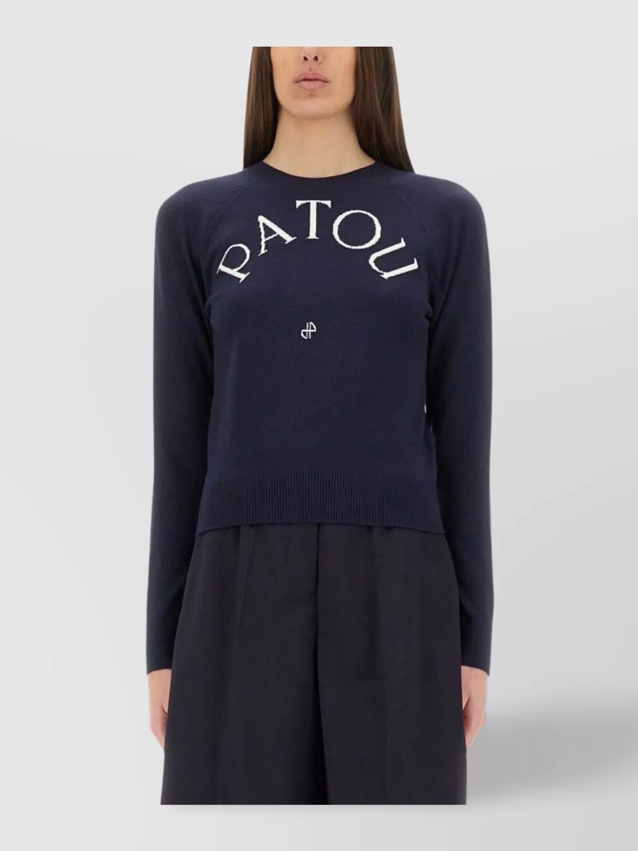 Patou Logo Crew Neck Knitwear