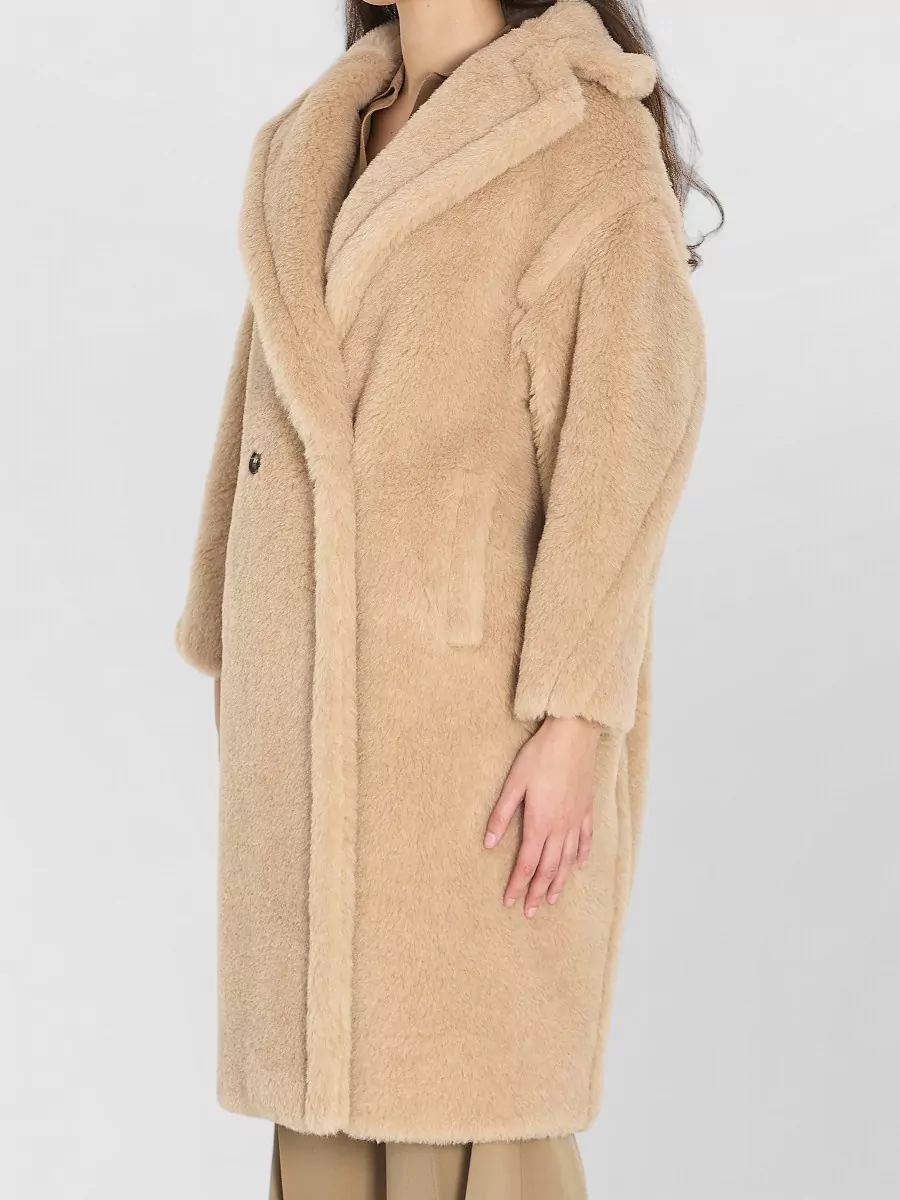 Max Mara Teddy Bear Icon Alpaca Wool Coat