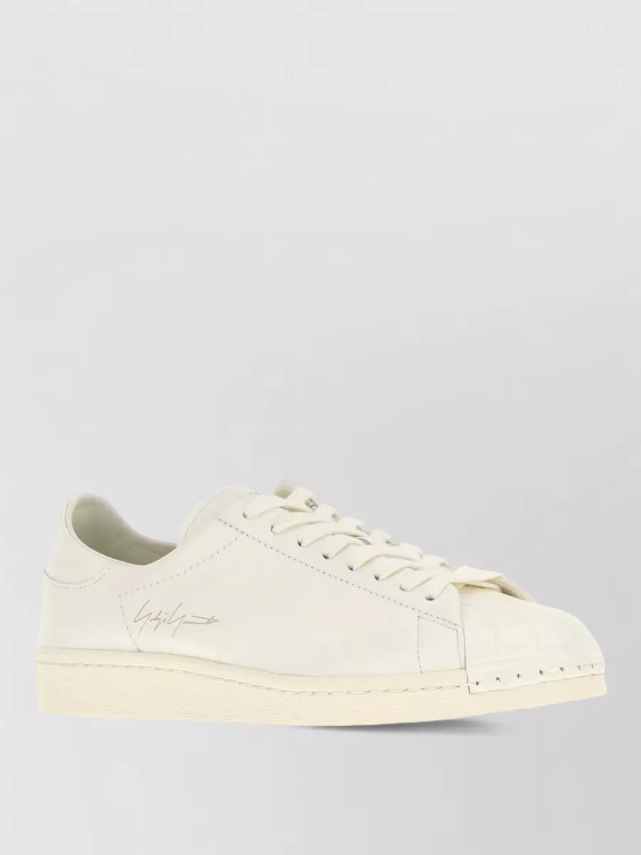 Y3 Yamamoto leather lace-up sneakers