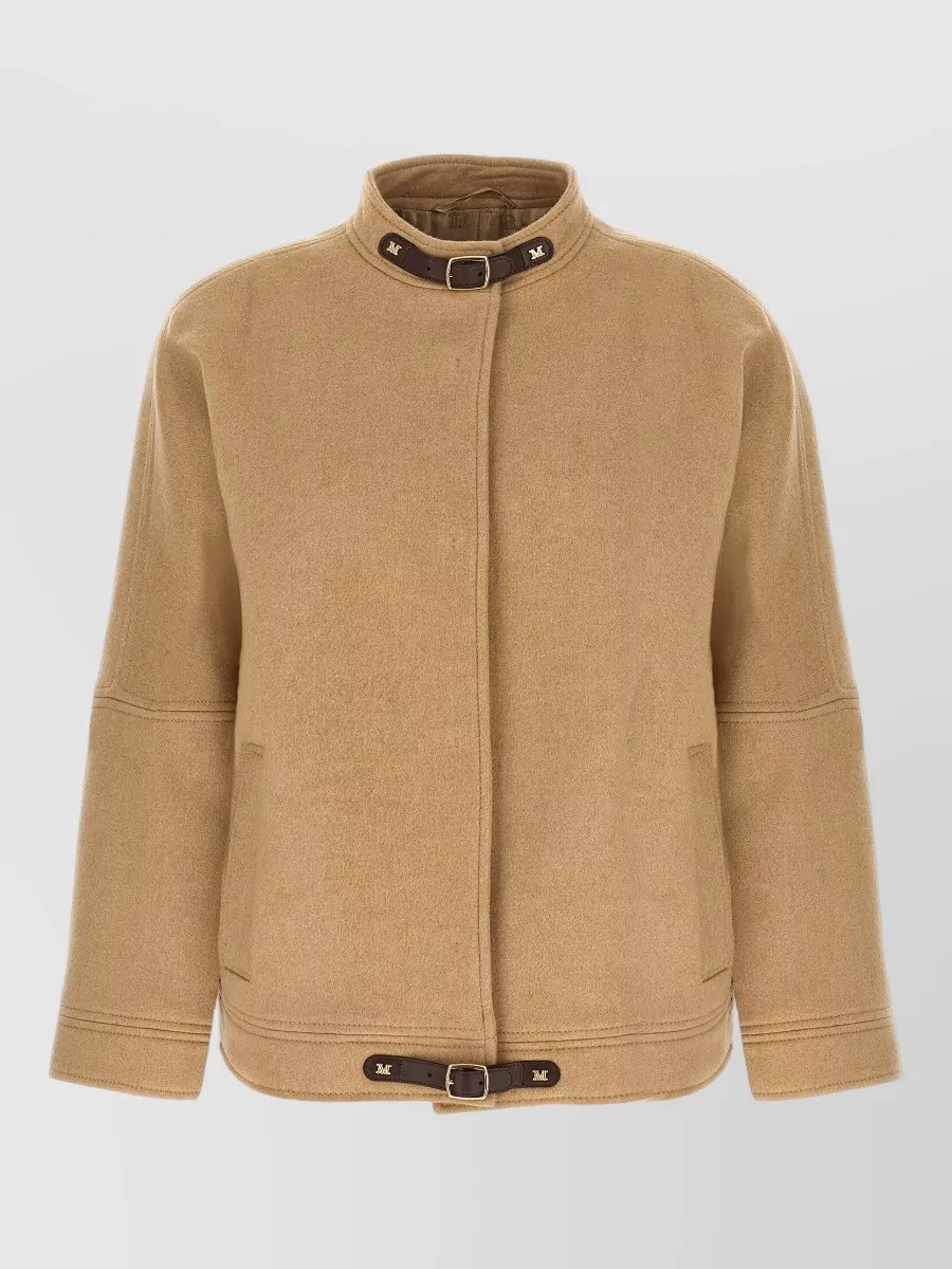 Max Mara Silk cashmere bomber jacket