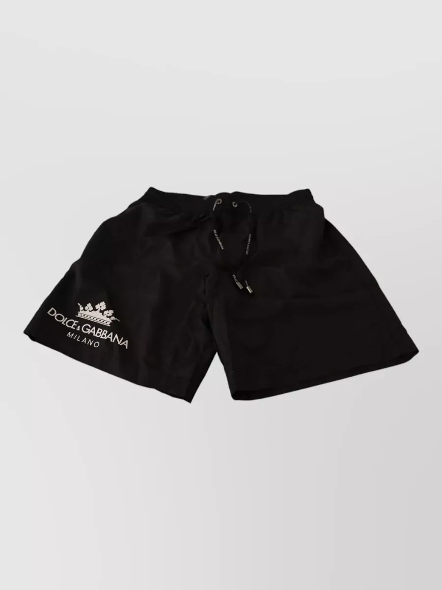 Dolce&Gabbana floral lace mesh deck shorts
