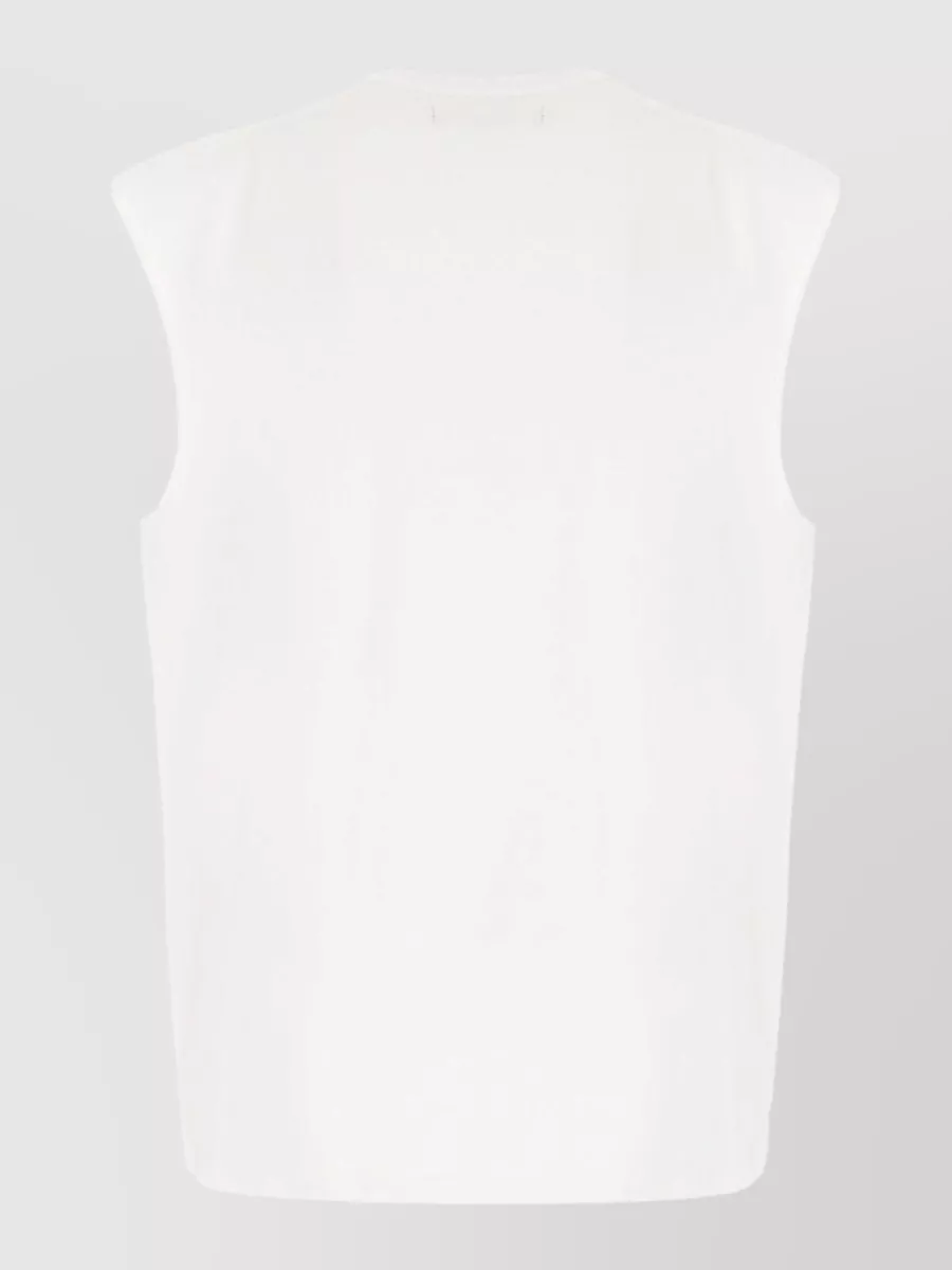 Purple Cotton Tank Top