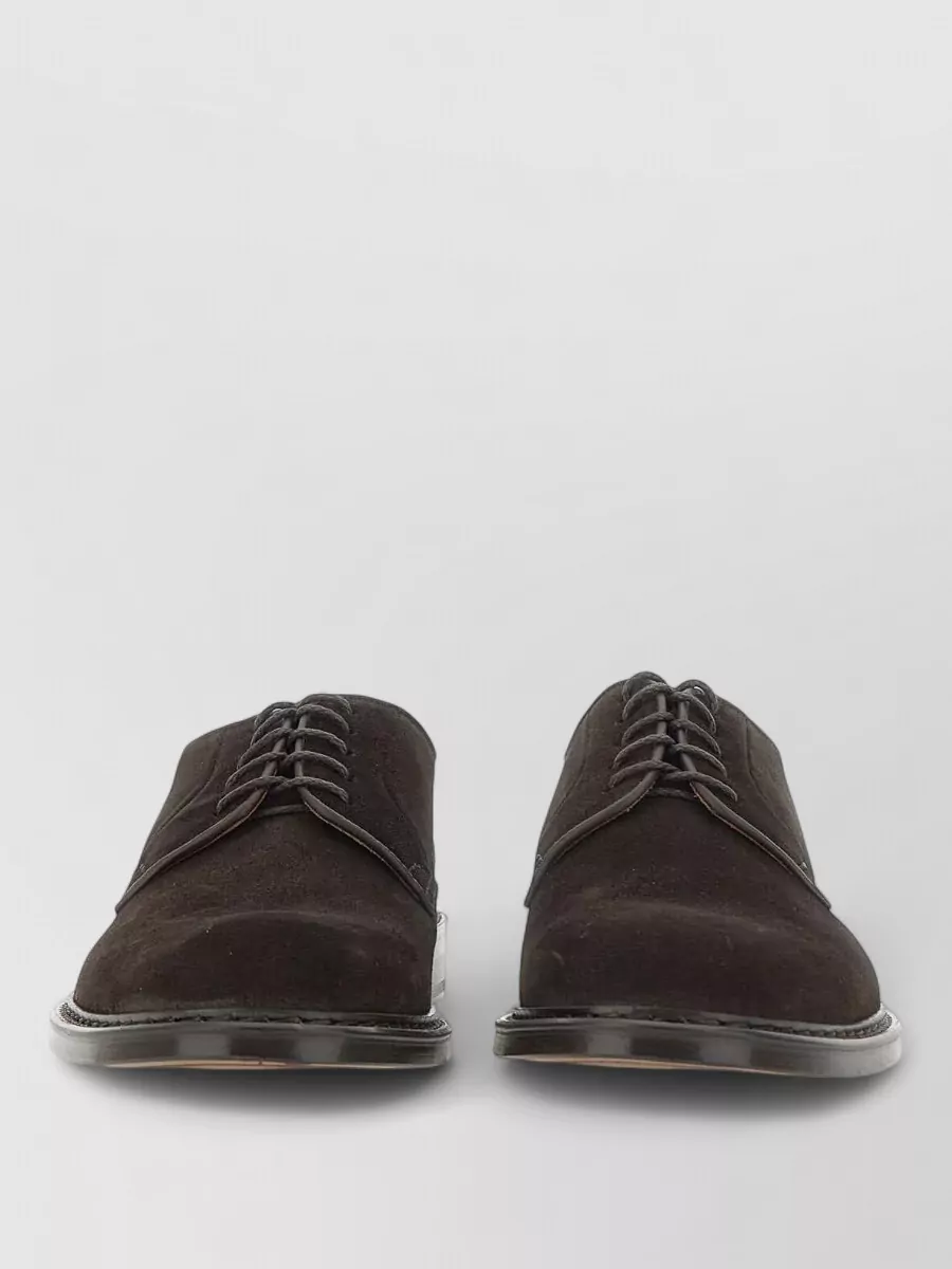 Doucal's Leather derby shoes